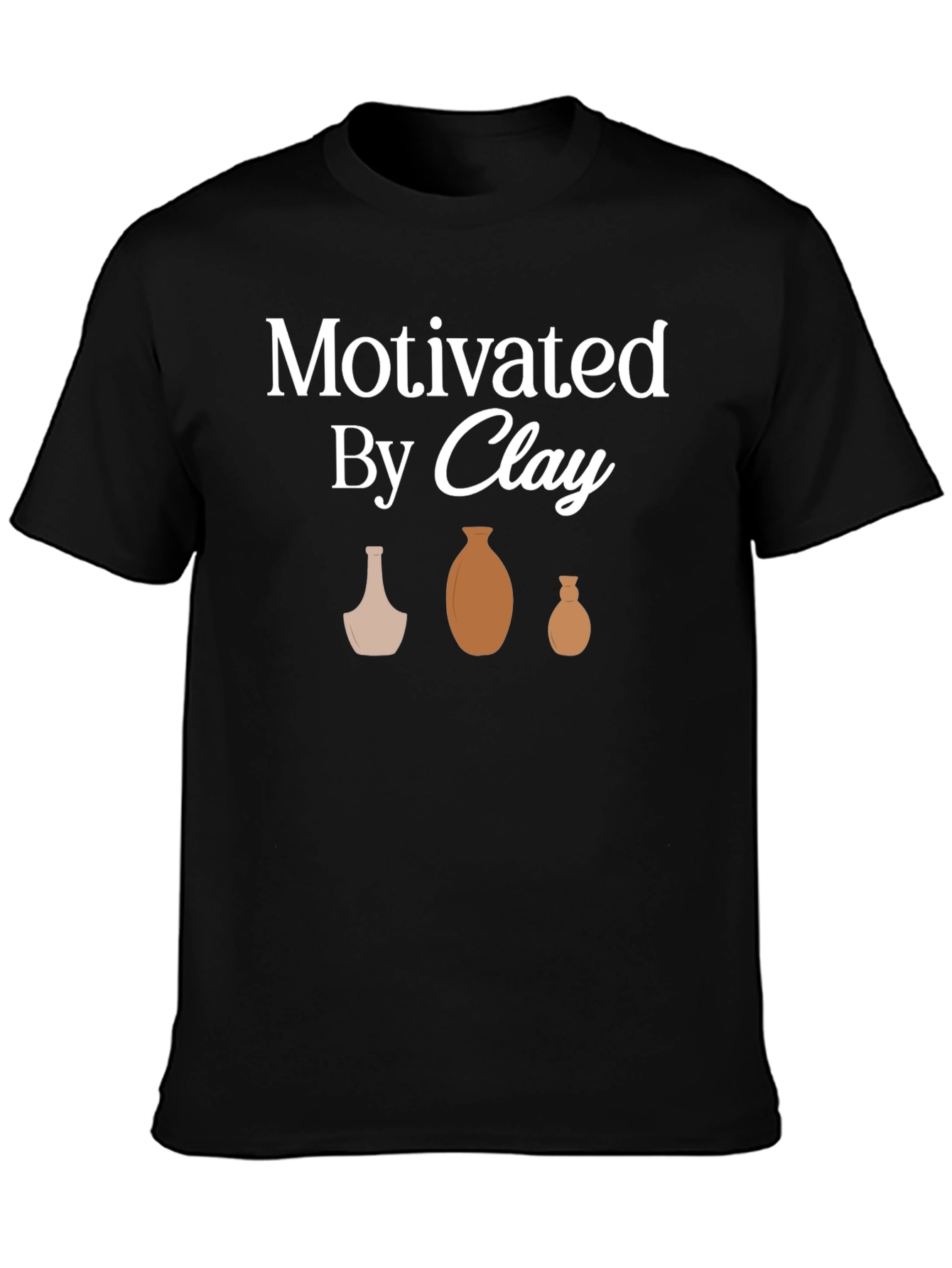 Motivated By Clay Pottery Graphic T-Shirt