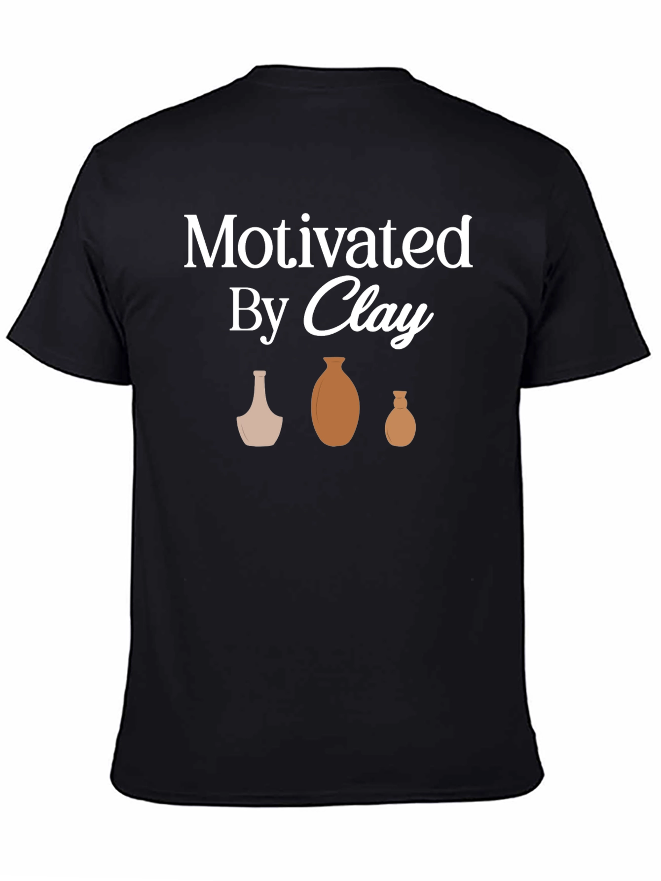 Motivated By Clay Pottery Graphic T-Shirt