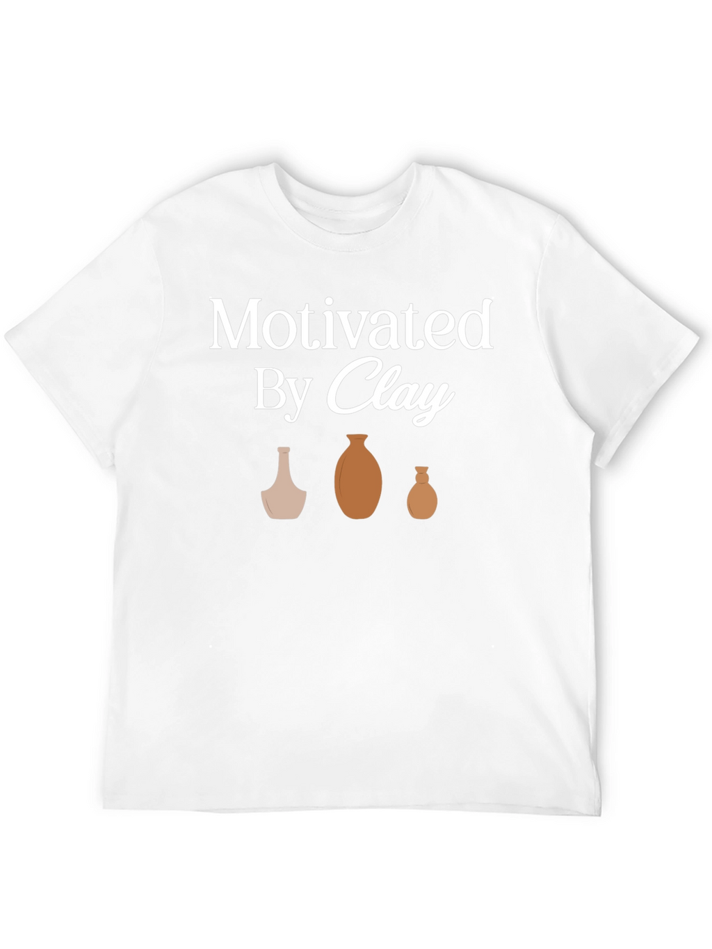 Motivated By Clay Pottery Graphic T-Shirt