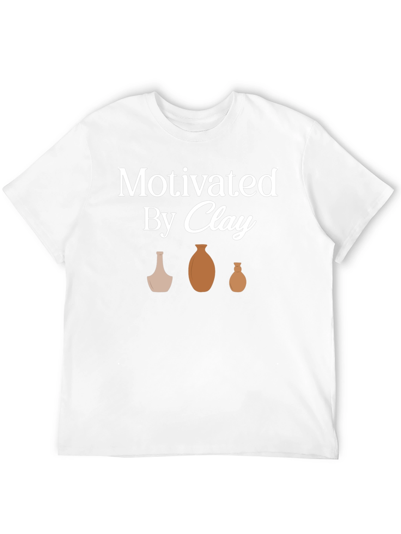 Motivated By Clay Pottery Graphic T-Shirt