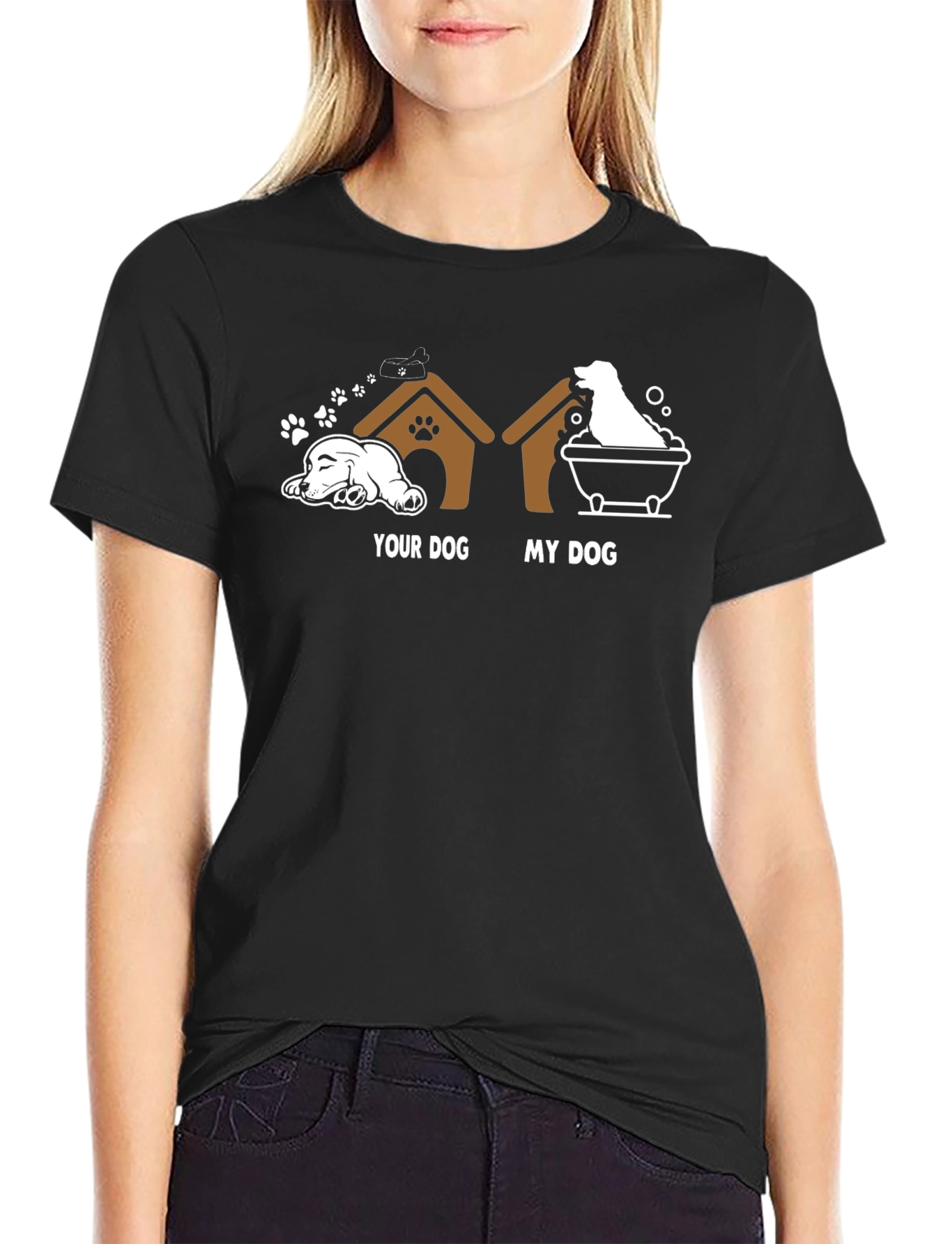 Your Dog My Dog Graphic Tee - Pet Lover Shirt