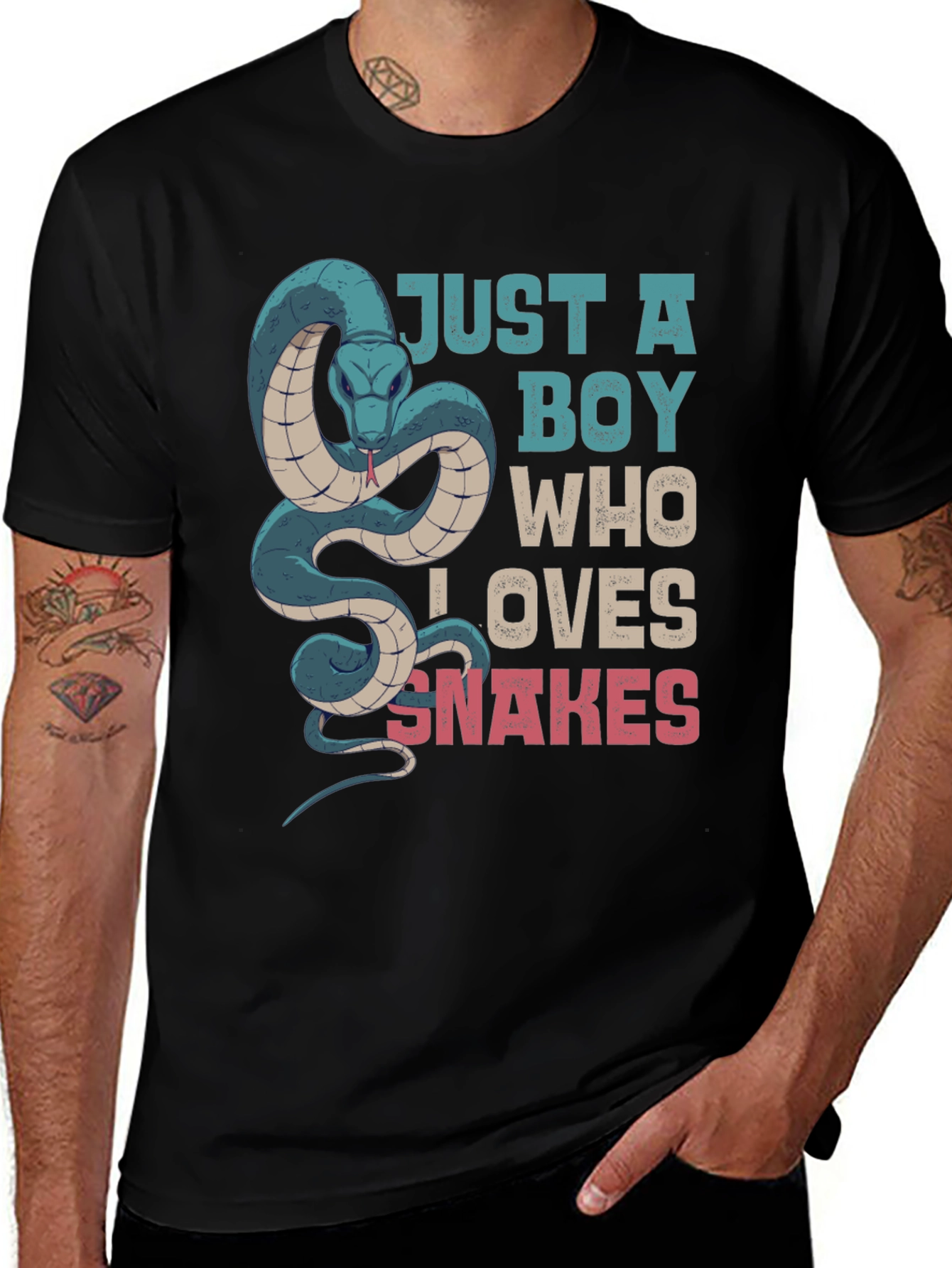 Boys Snake Lover T-Shirt