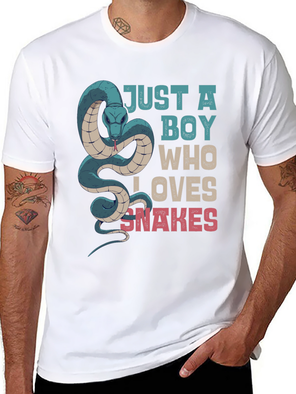 Boys Snake Lover T-Shirt