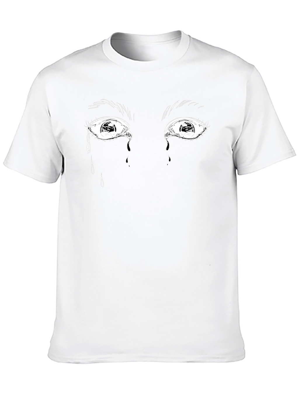 Tearful Eyes Graphic T-Shirt