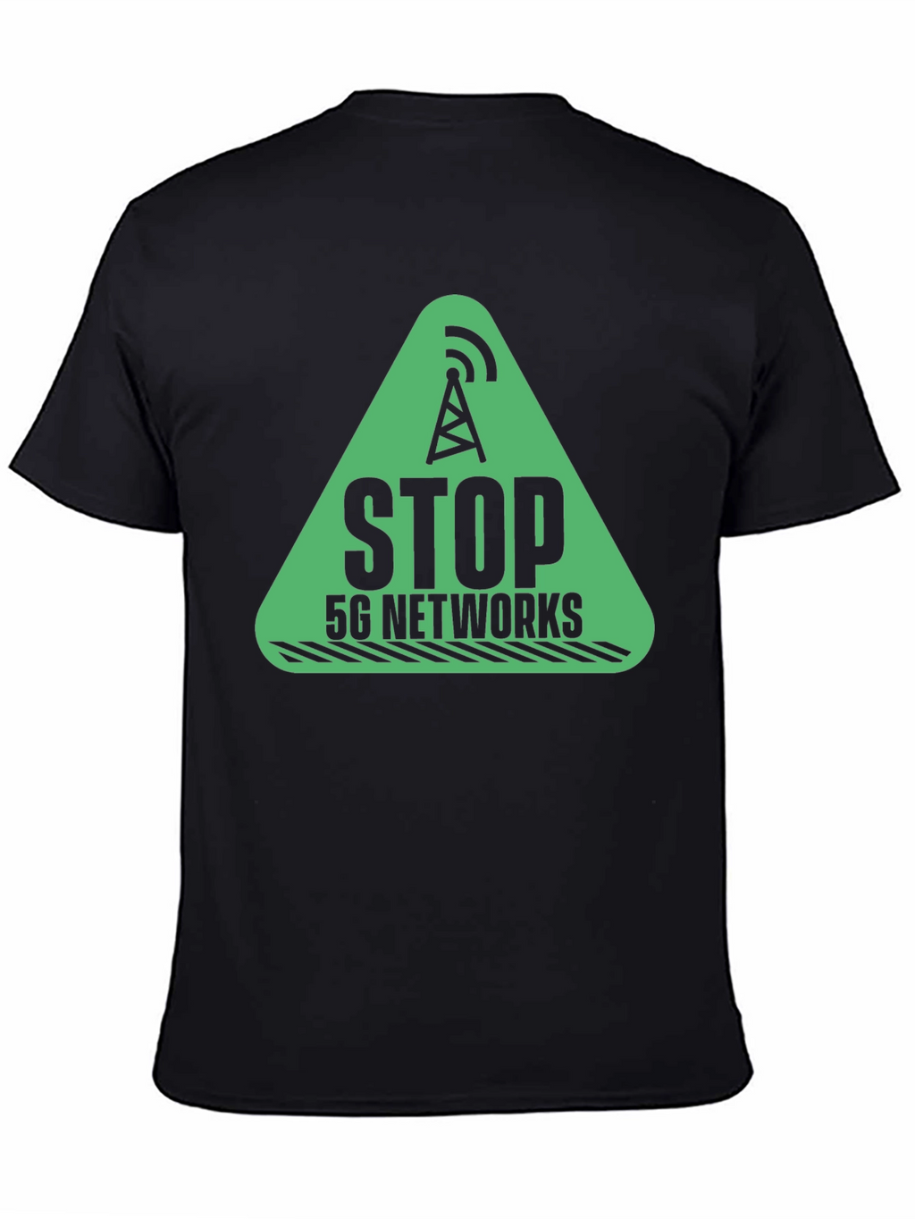 Stop 5G Networks Black T-Shirt
