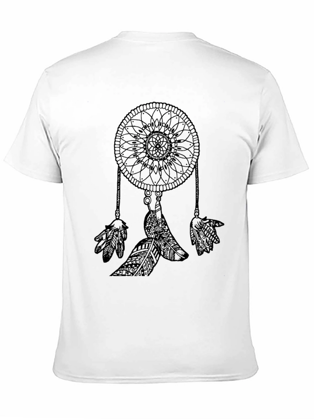 Dream Catcher Graphic Tee - Mens Black T-Shirt