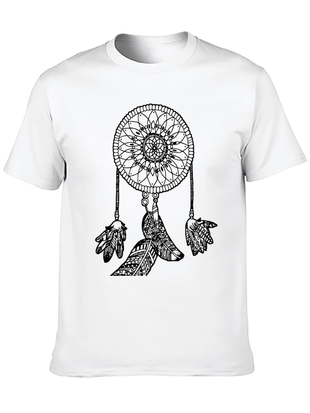 Dream Catcher Graphic Tee - Mens Black T-Shirt