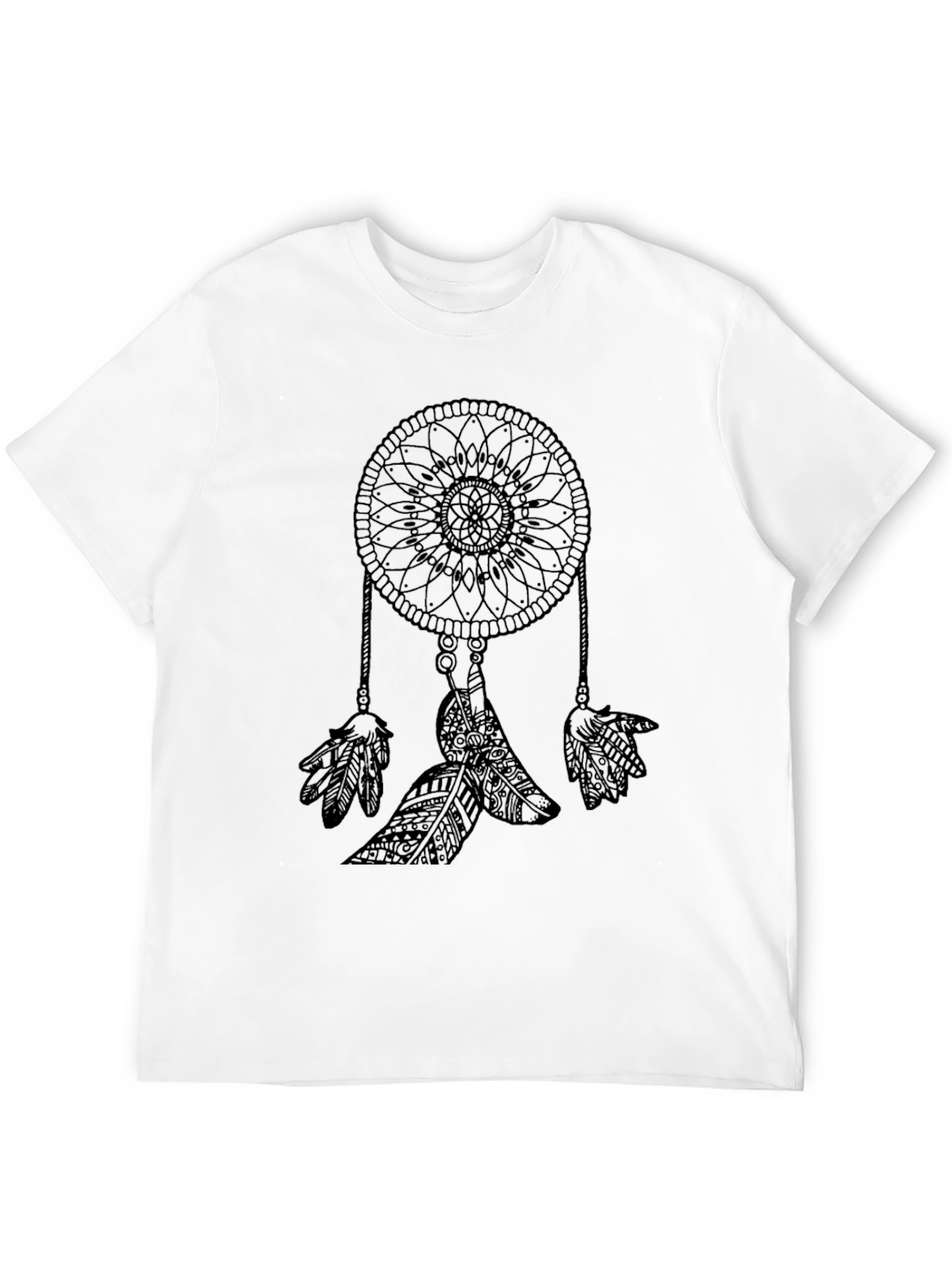 Dream Catcher Graphic Tee - Mens Black T-Shirt
