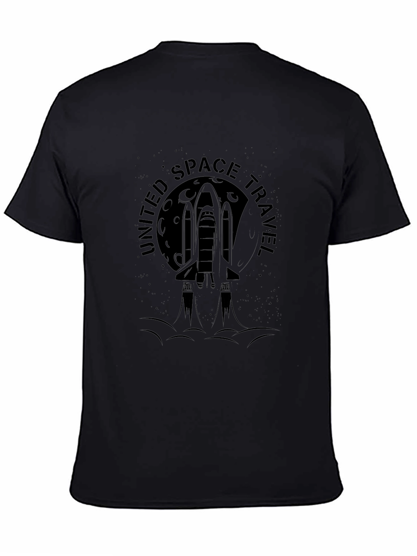 United Space Travel Graphic T-Shirt