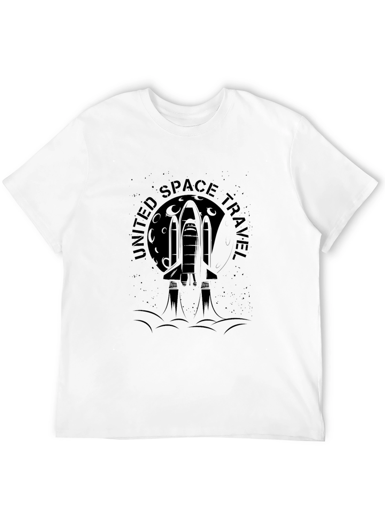 United Space Travel Graphic T-Shirt