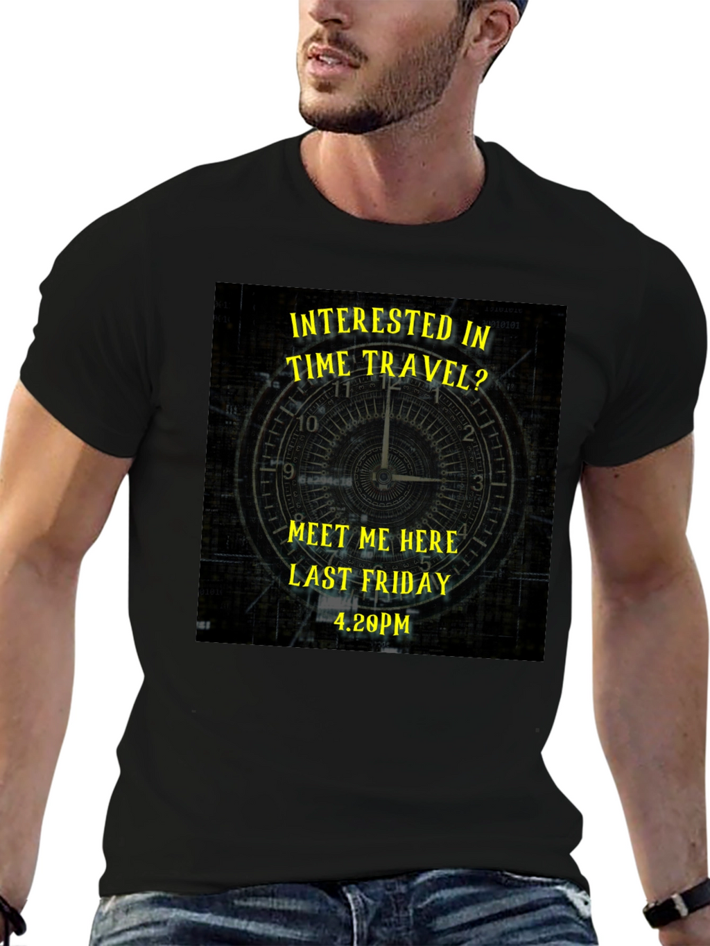 Time Travel Graphic Tee - Last Friday Meeting