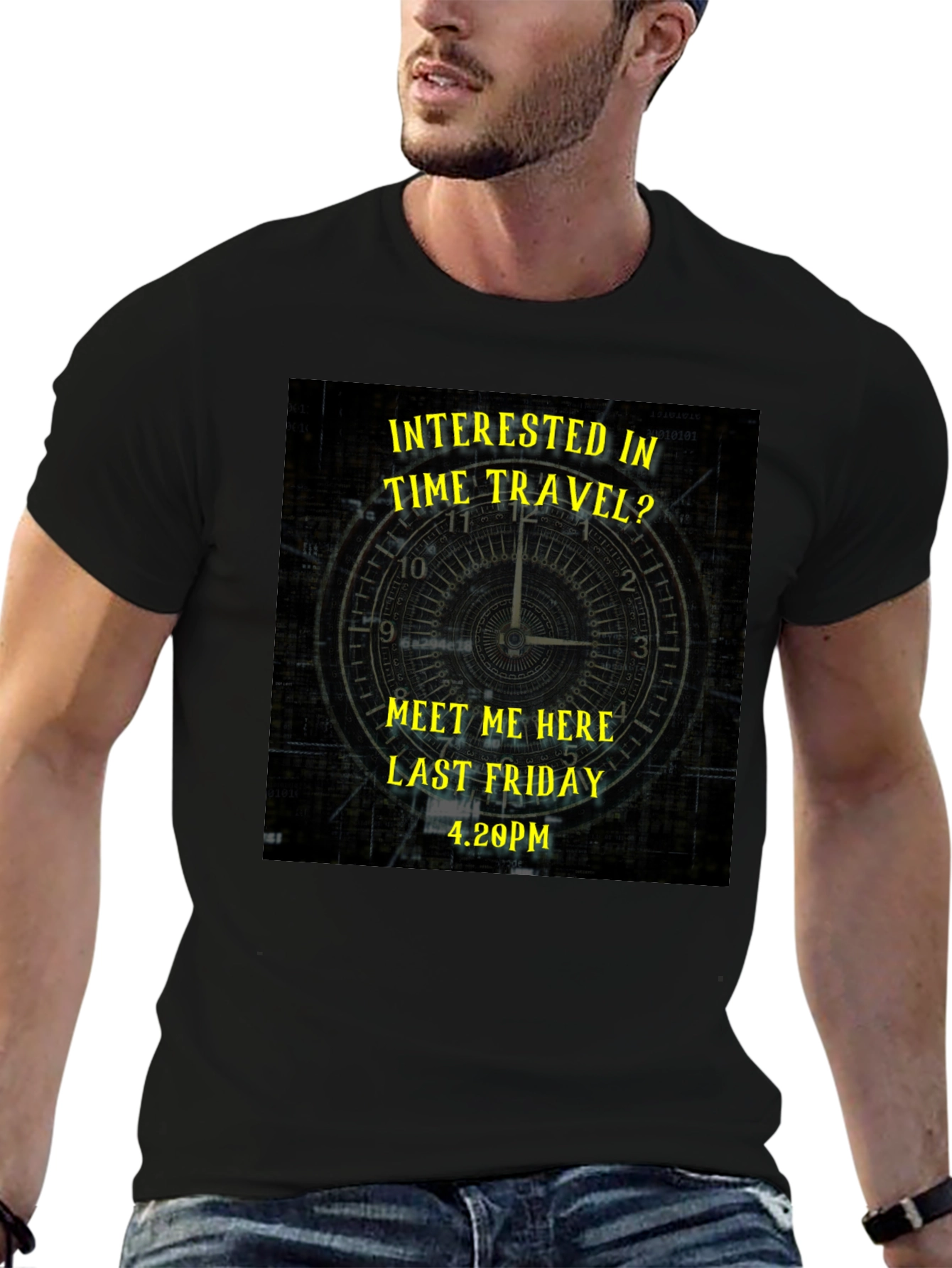 Time Travel Graphic Tee - Last Friday Meeting