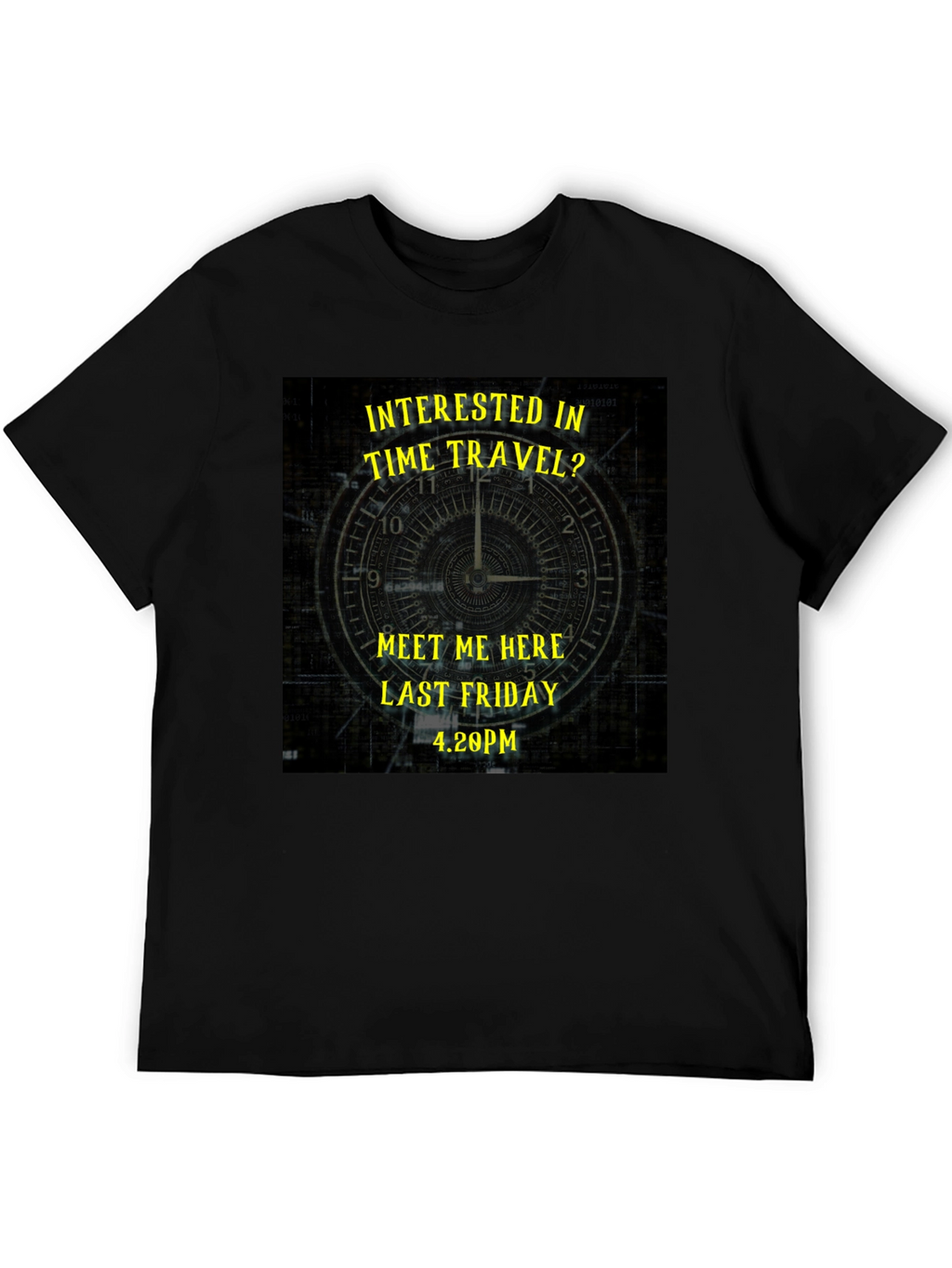 Time Travel Graphic Tee - Last Friday Meeting