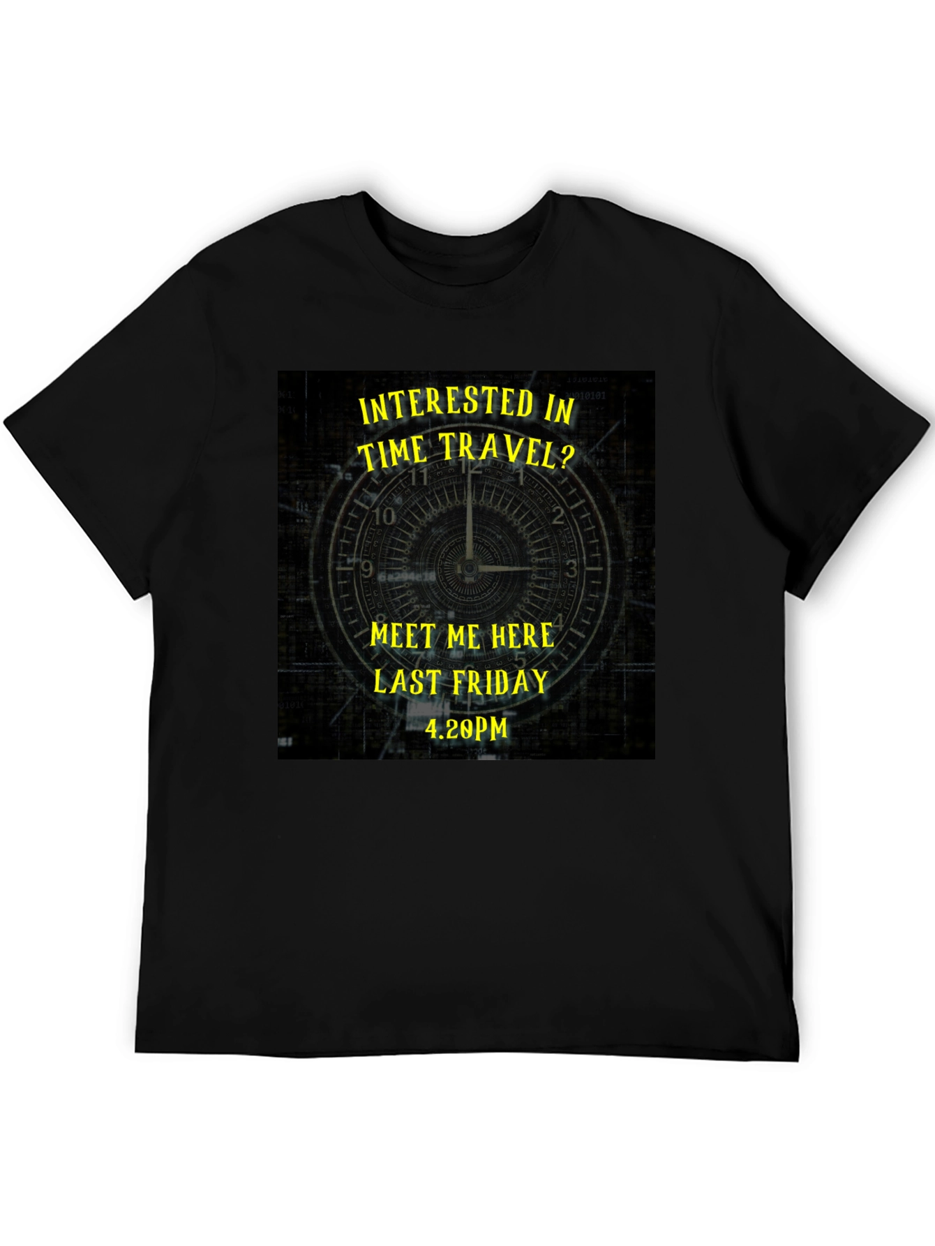 Time Travel Graphic Tee - Last Friday Meeting