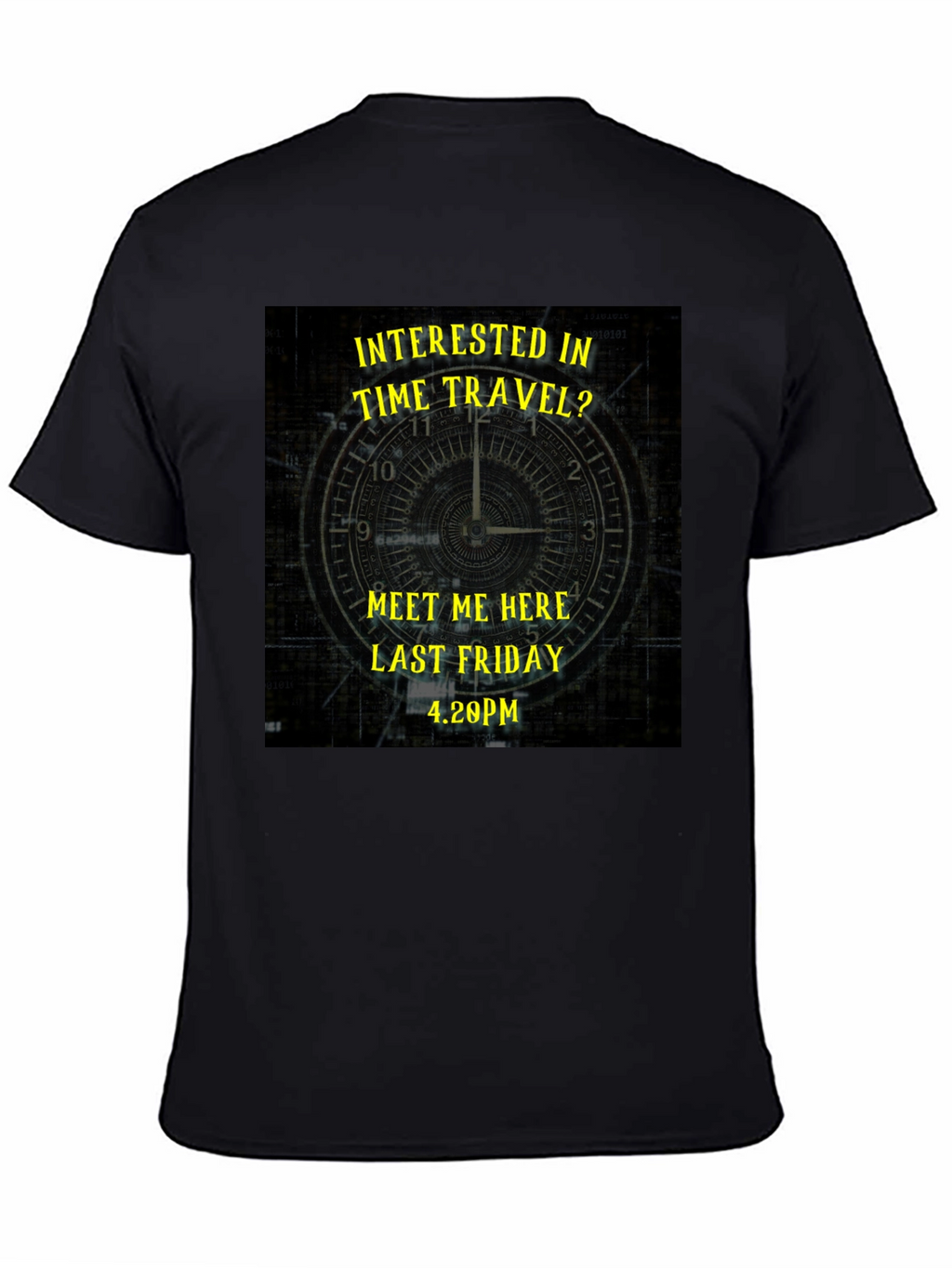 Time Travel Graphic Tee - Last Friday Meeting