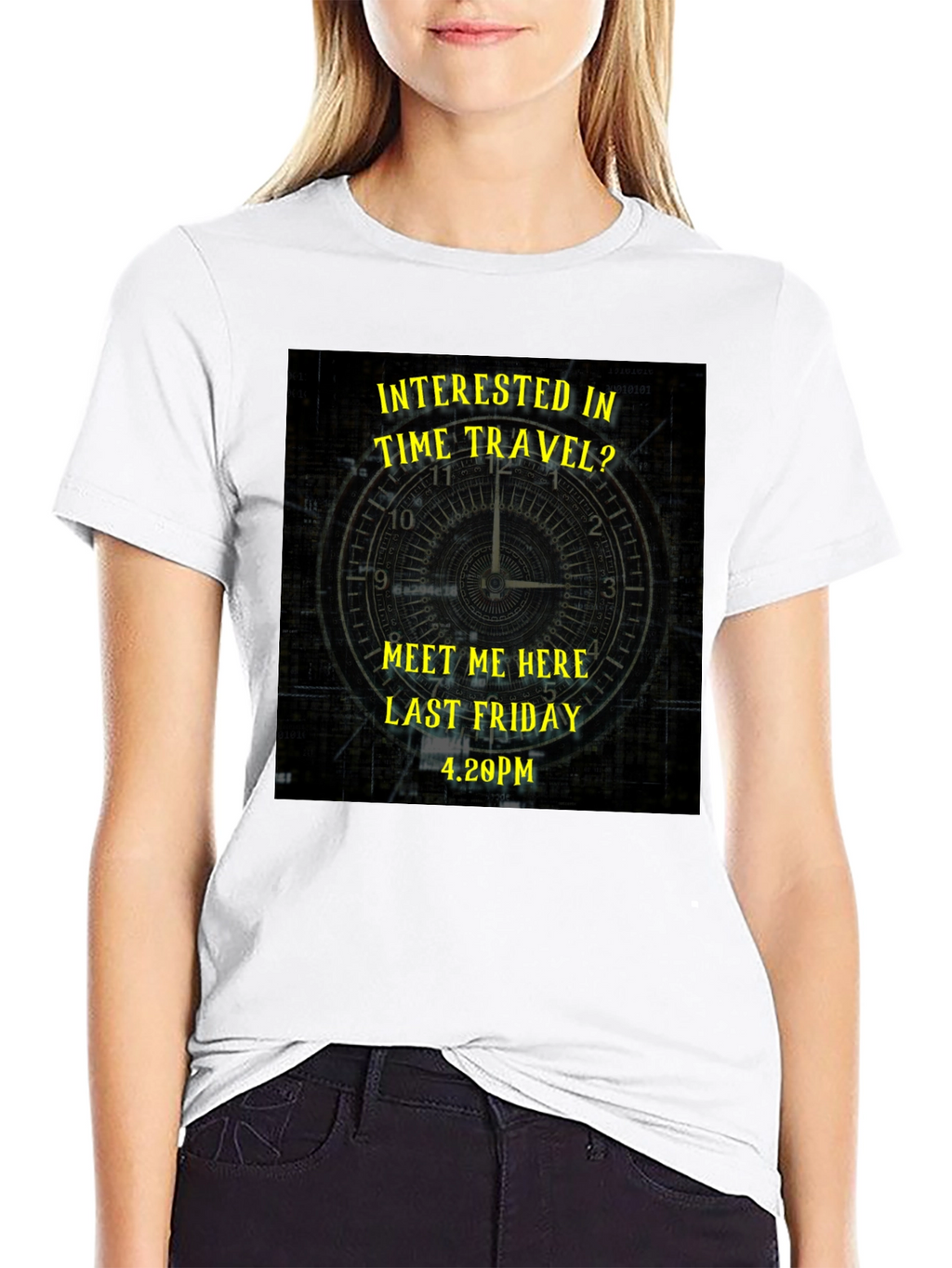 Time Travel Graphic Tee - Last Friday Meeting