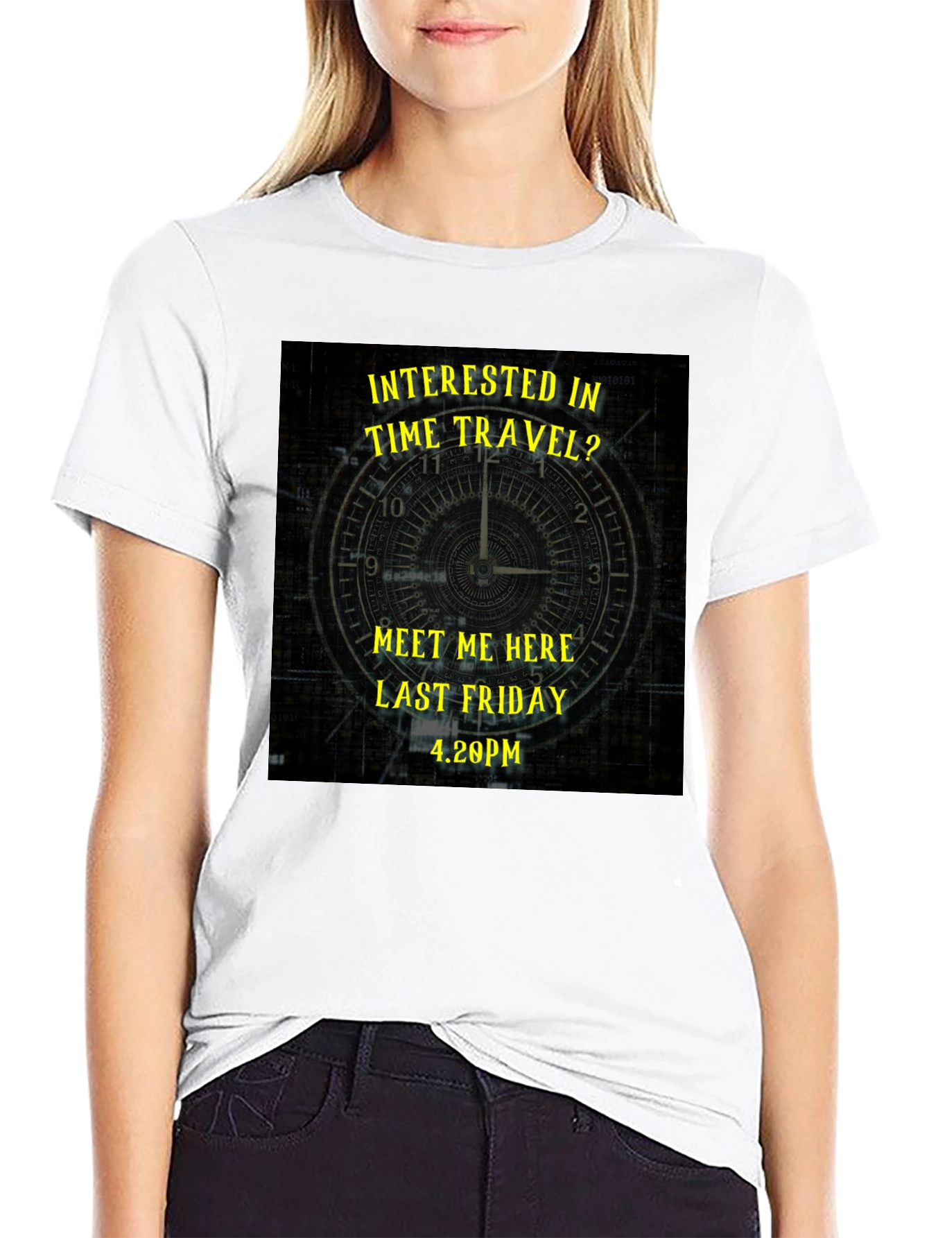 Time Travel Graphic Tee - Last Friday Meeting