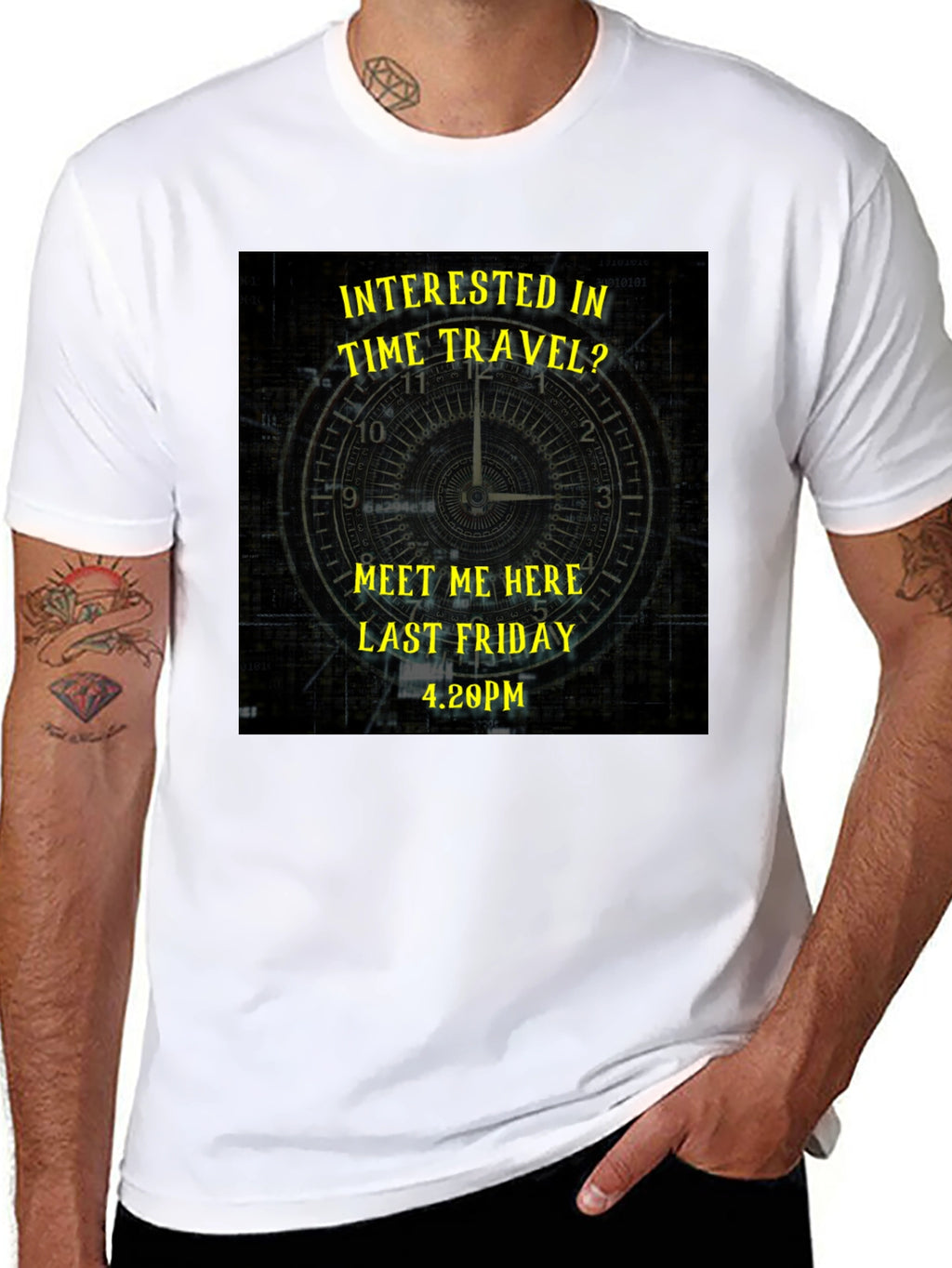 Time Travel Graphic Tee - Last Friday Meeting