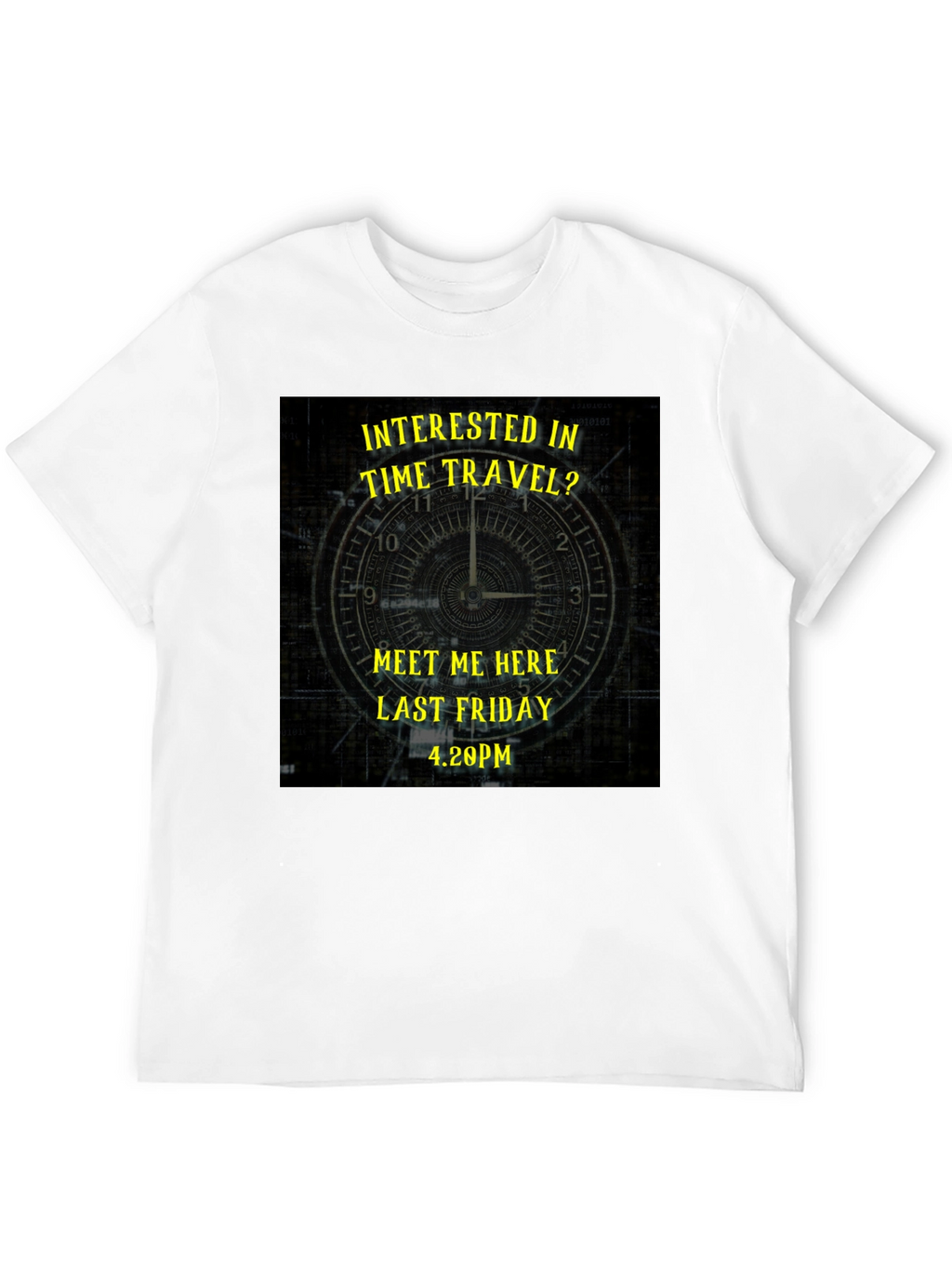 Time Travel Graphic Tee - Last Friday Meeting