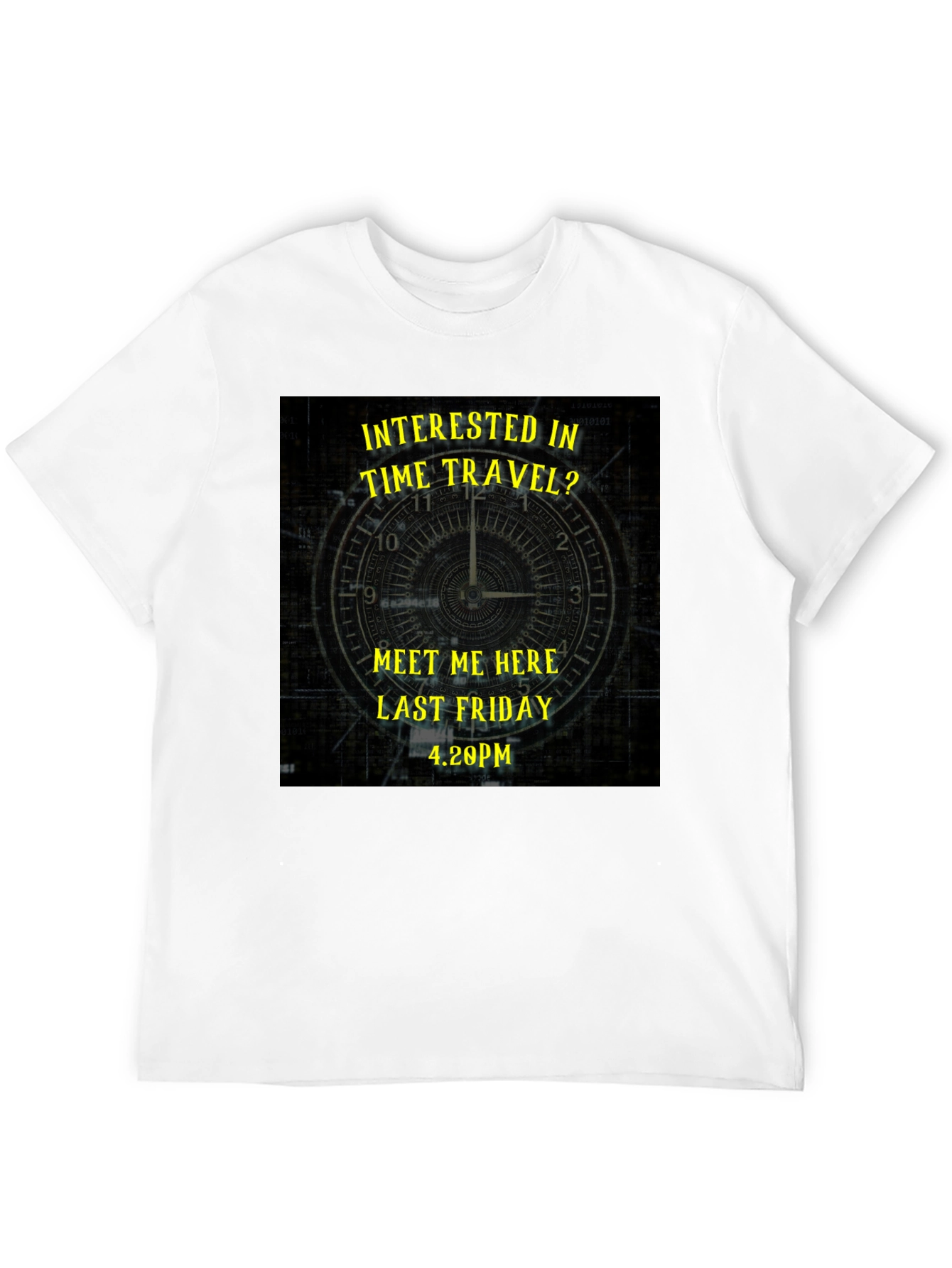 Time Travel Graphic Tee - Last Friday Meeting