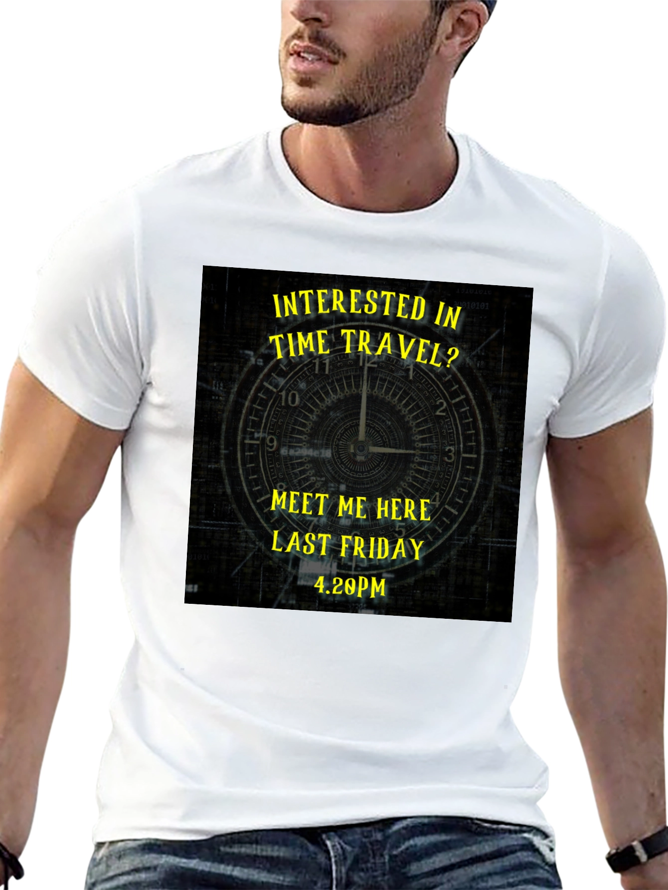 Time Travel Graphic Tee - Last Friday Meeting