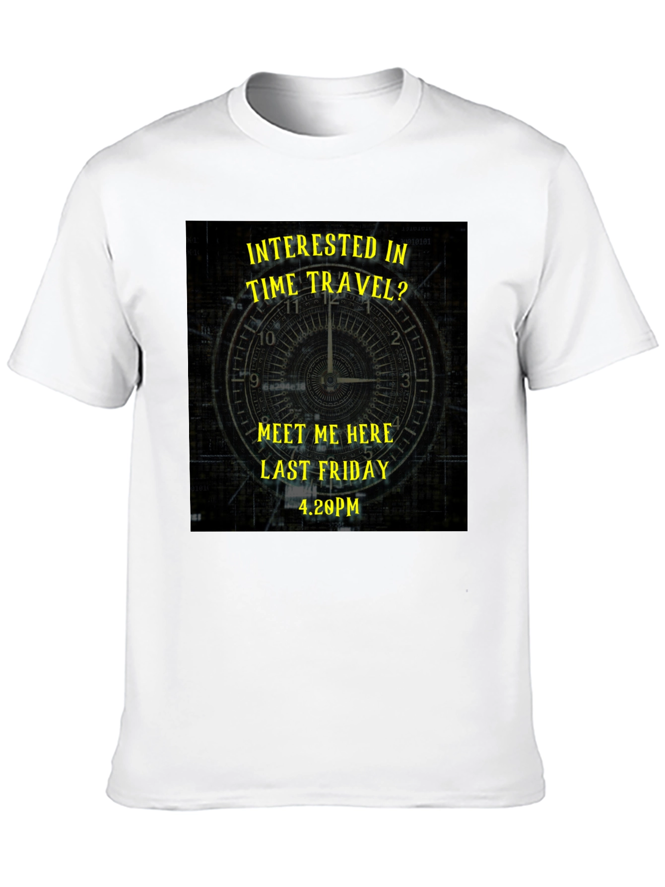 Time Travel Graphic Tee - Last Friday Meeting