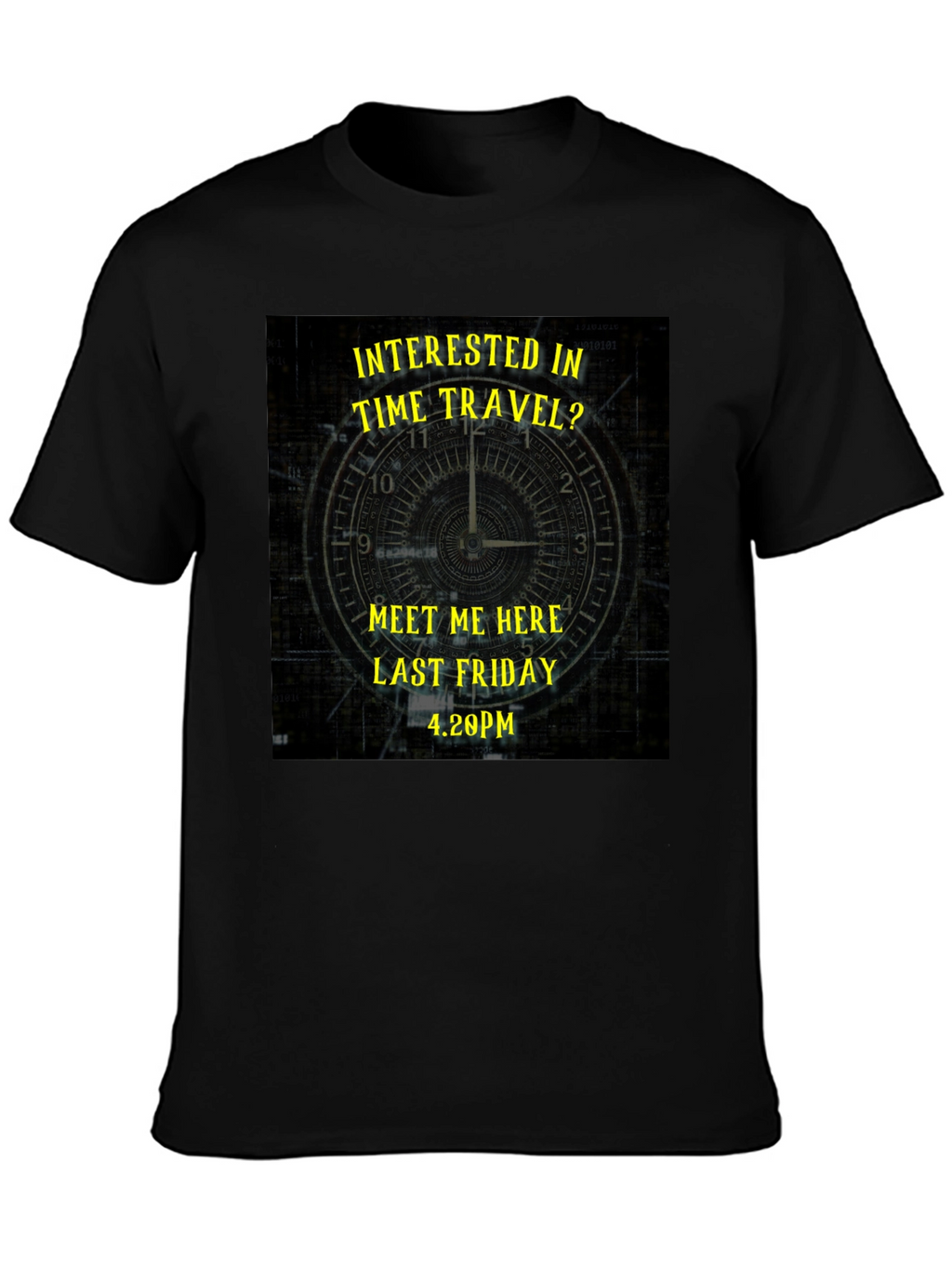Time Travel Graphic Tee - Last Friday Meeting