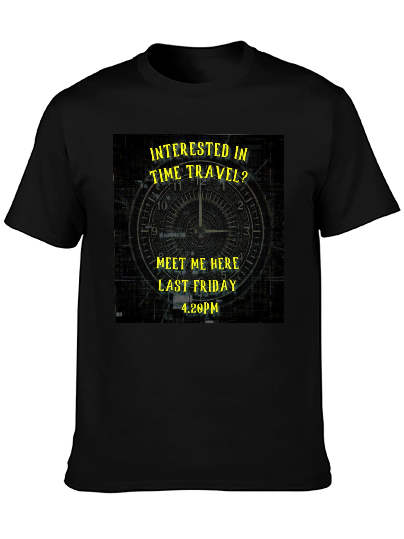 Time Travel Graphic Tee - Last Friday Meeting