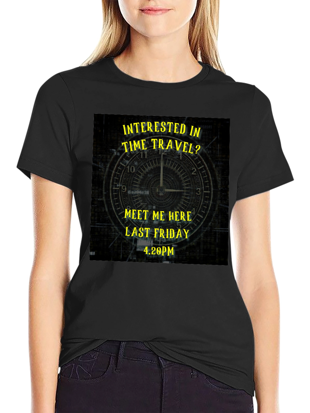 Time Travel Graphic Tee - Last Friday Meeting