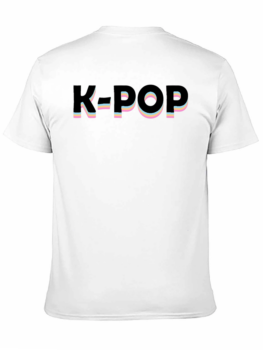 K-Pop Shirt - Black Cotton Tee