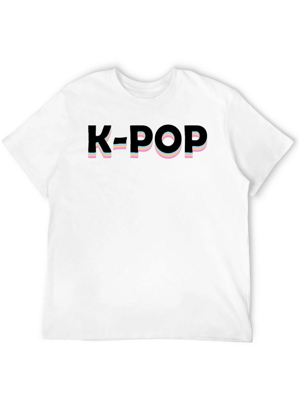 K-Pop Shirt - Black Cotton Tee