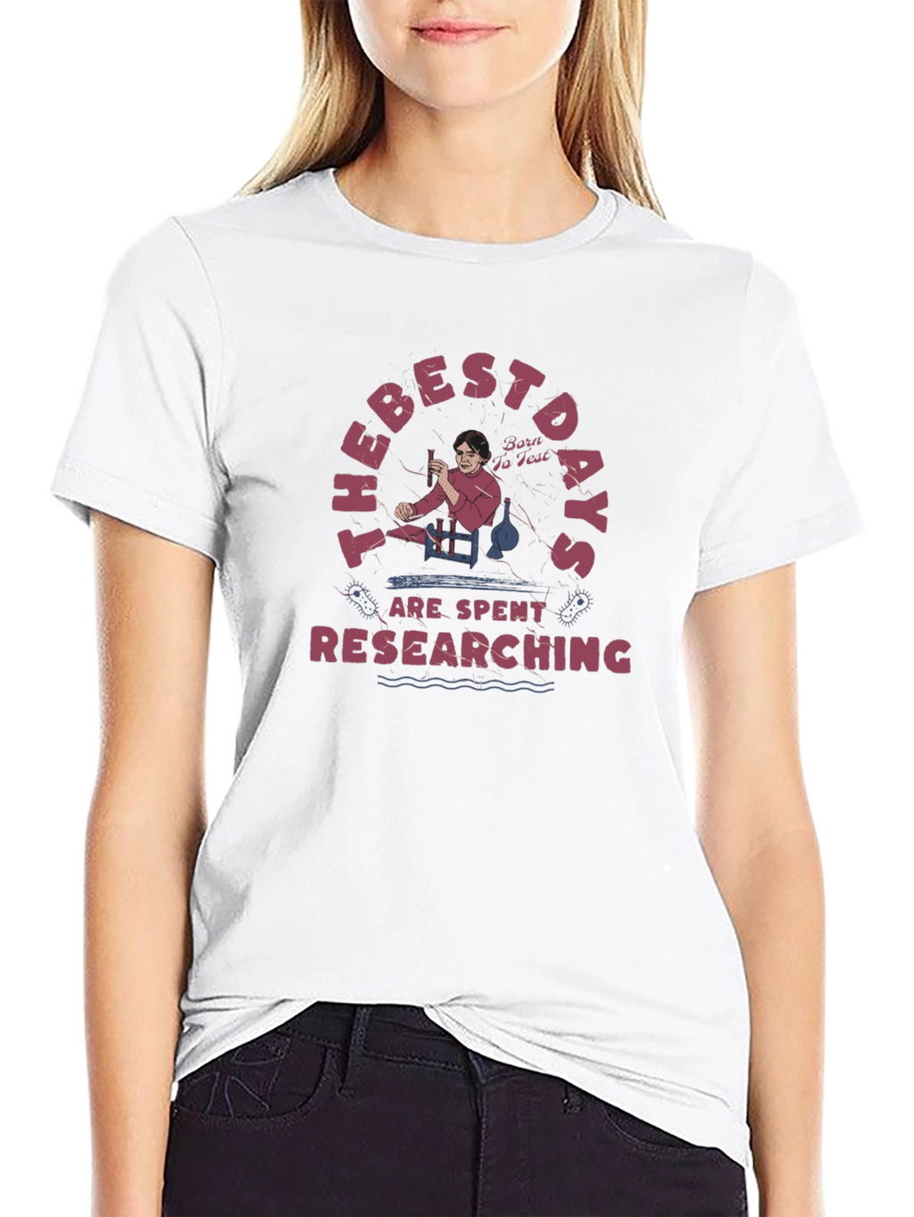 Researching Days T-Shirt: Scientist Tee