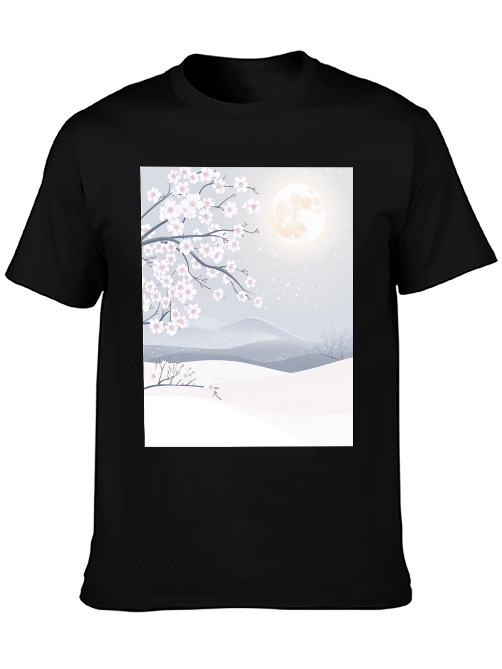 Cherry Blossom Moon T-Shirt