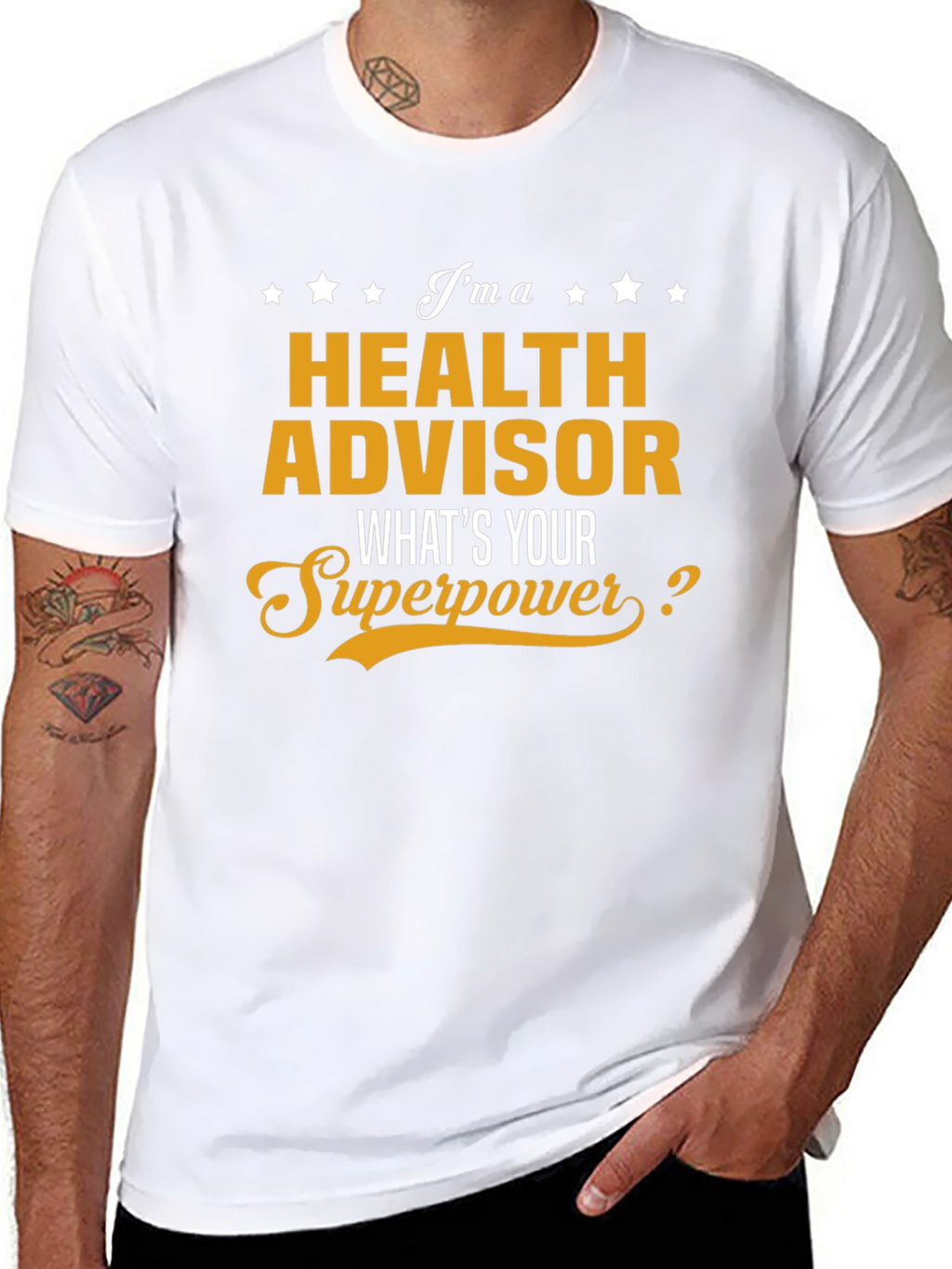 Health Advisor Superpower T-Shirt