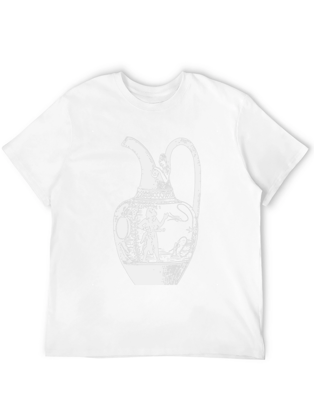 Ancient Vase Graphic Tee - Classic Black T-Shirt