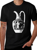 Ancient Vase Graphic Tee - Classic Black T-Shirt