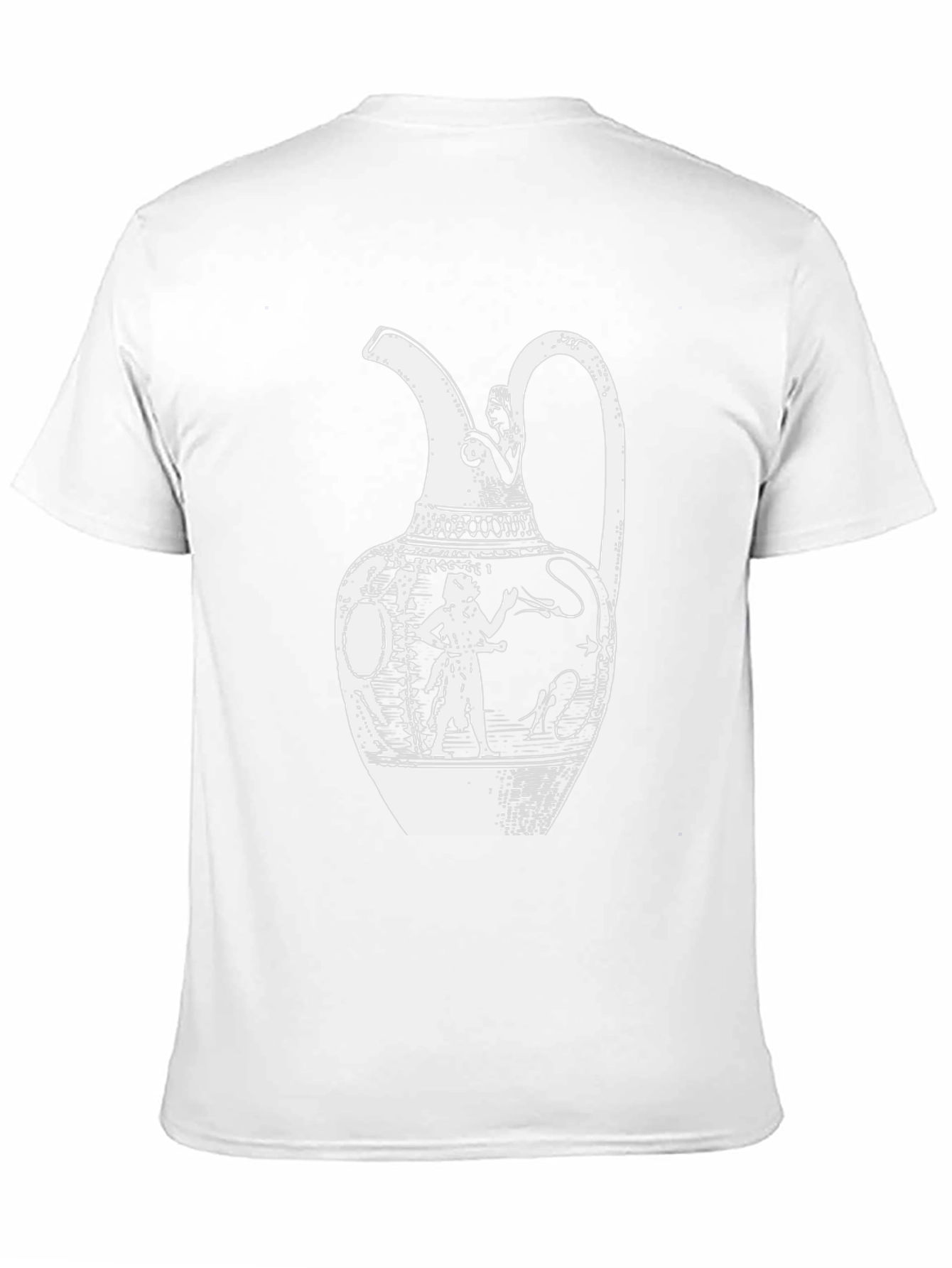Ancient Vase Graphic Tee - Classic Black T-Shirt