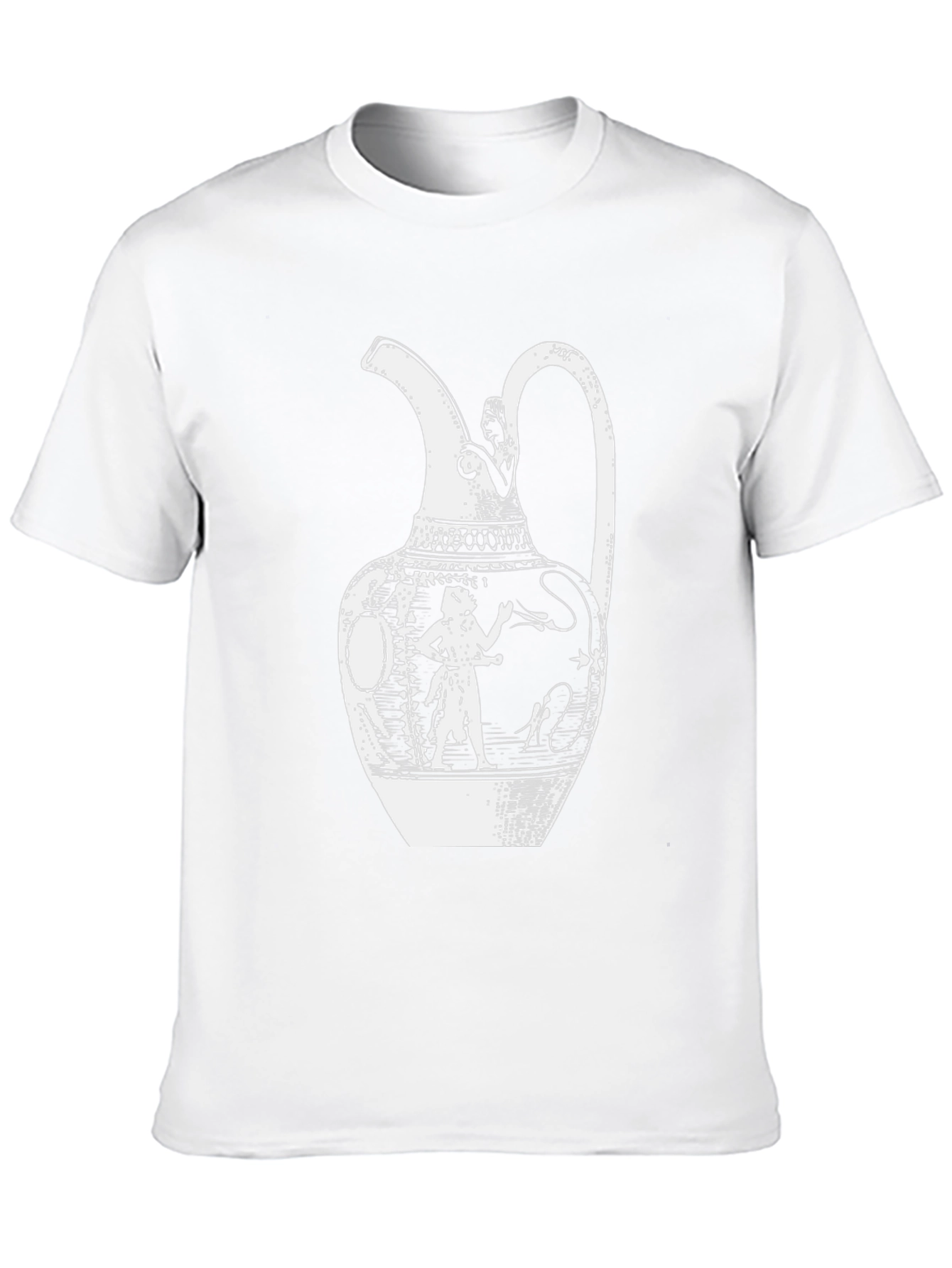 Ancient Vase Graphic Tee - Classic Black T-Shirt