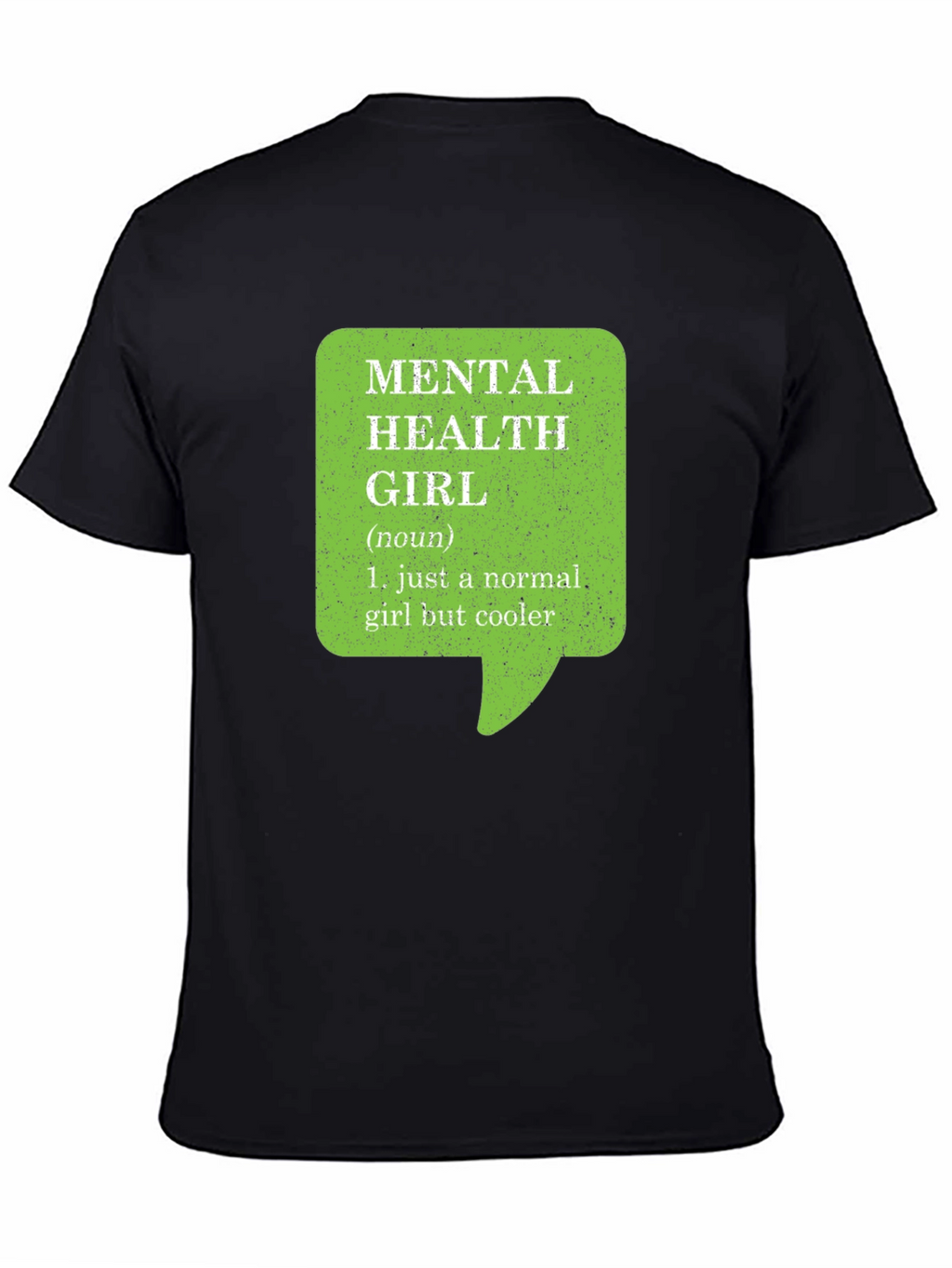 Mental Health Girl Graphic T-Shirt