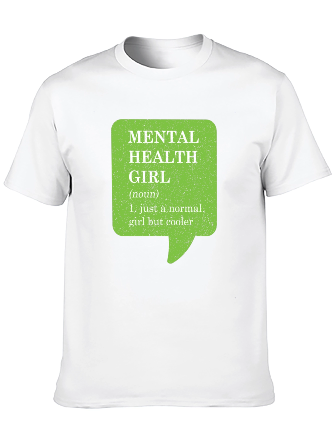 Mental Health Girl Graphic T-Shirt