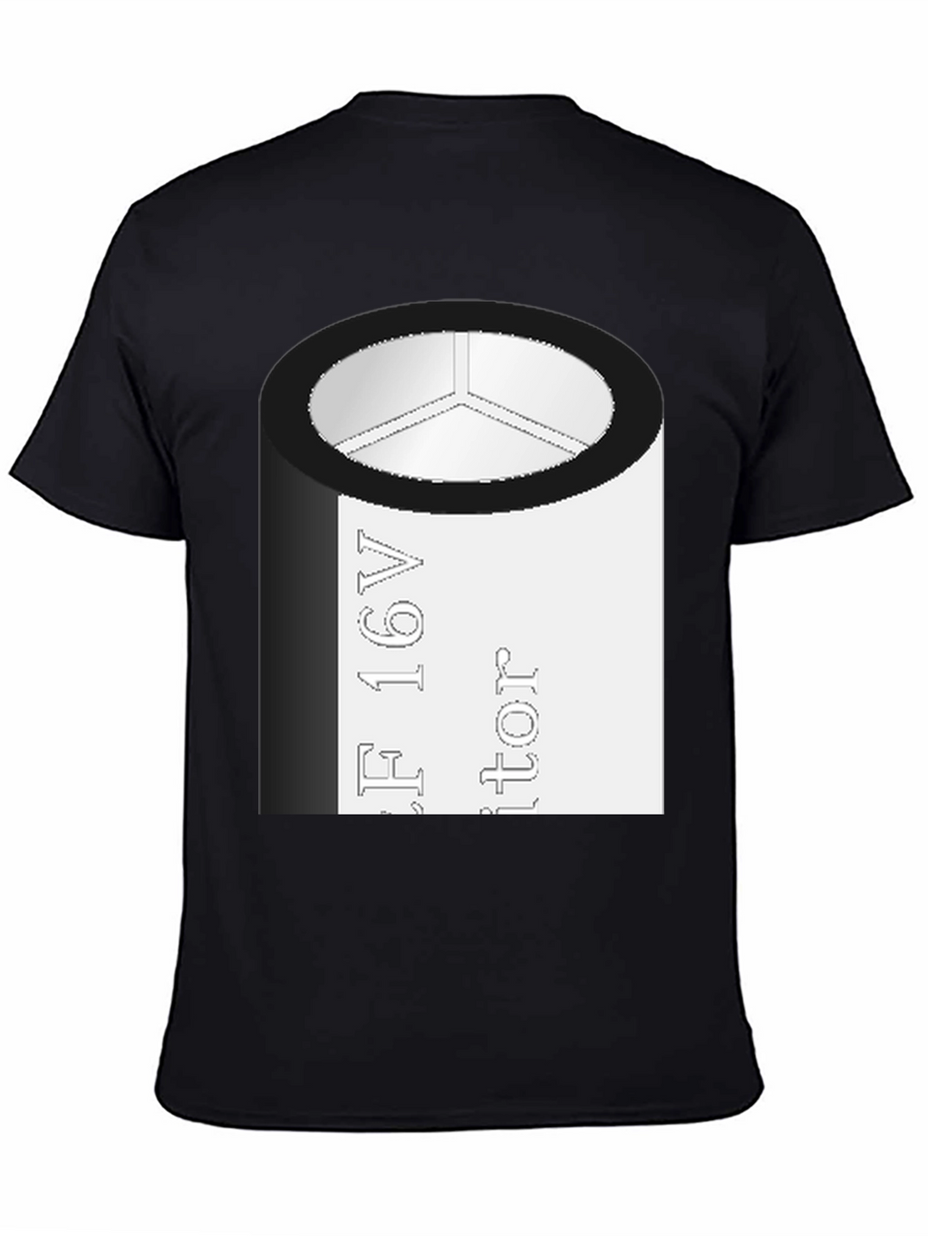 Capacitor T-Shirt - Geeky Electronics Tee