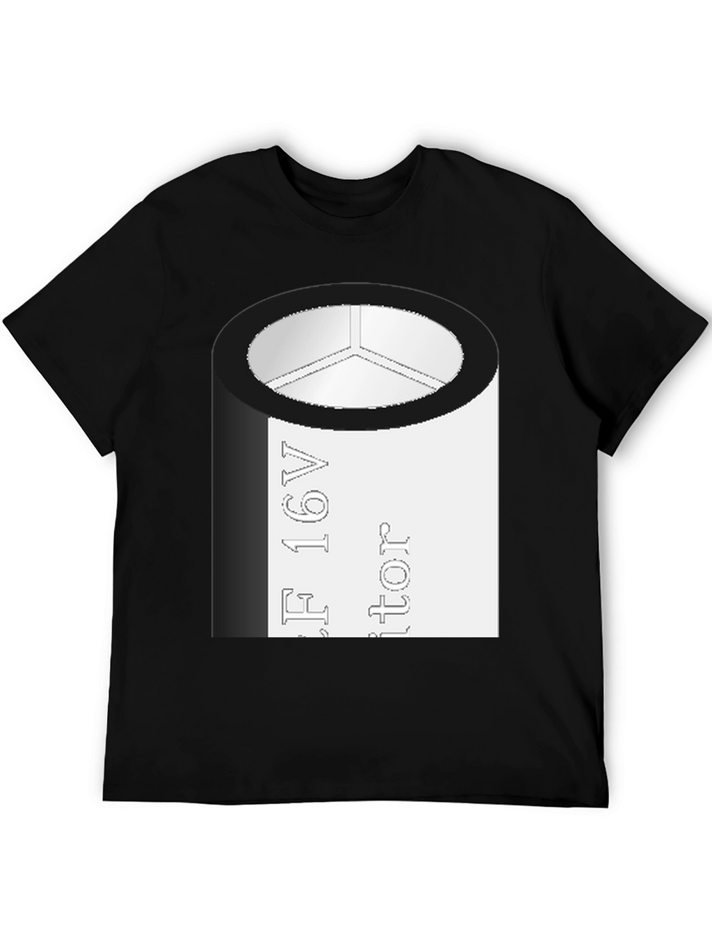 Capacitor T-Shirt - Geeky Electronics Tee