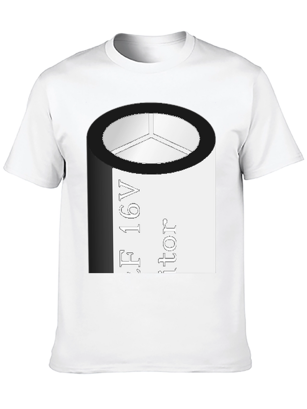 Capacitor T-Shirt - Geeky Electronics Tee
