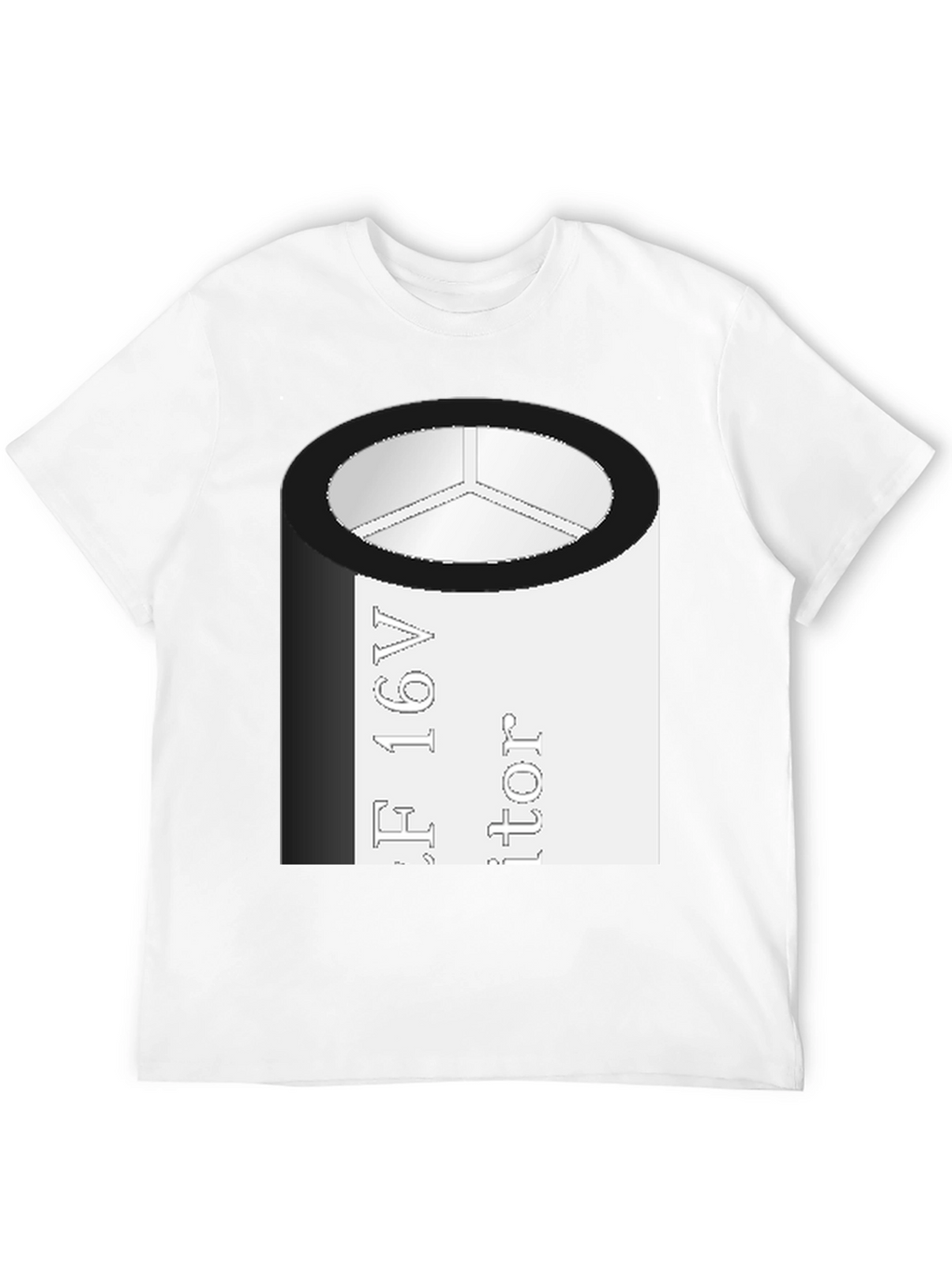 Capacitor T-Shirt - Geeky Electronics Tee
