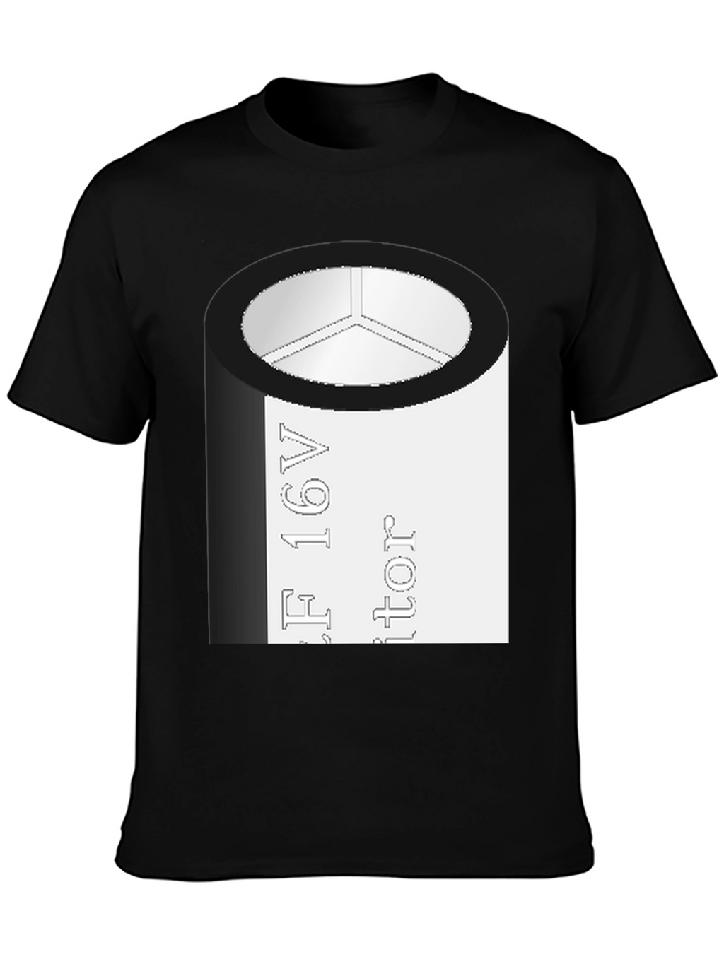 Capacitor T-Shirt - Geeky Electronics Tee