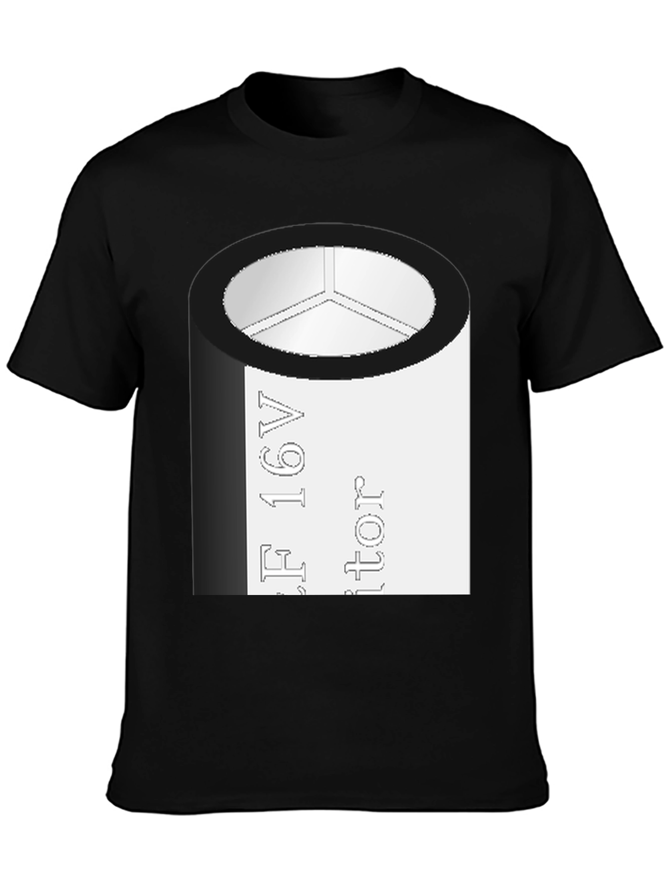 Capacitor T-Shirt - Geeky Electronics Tee