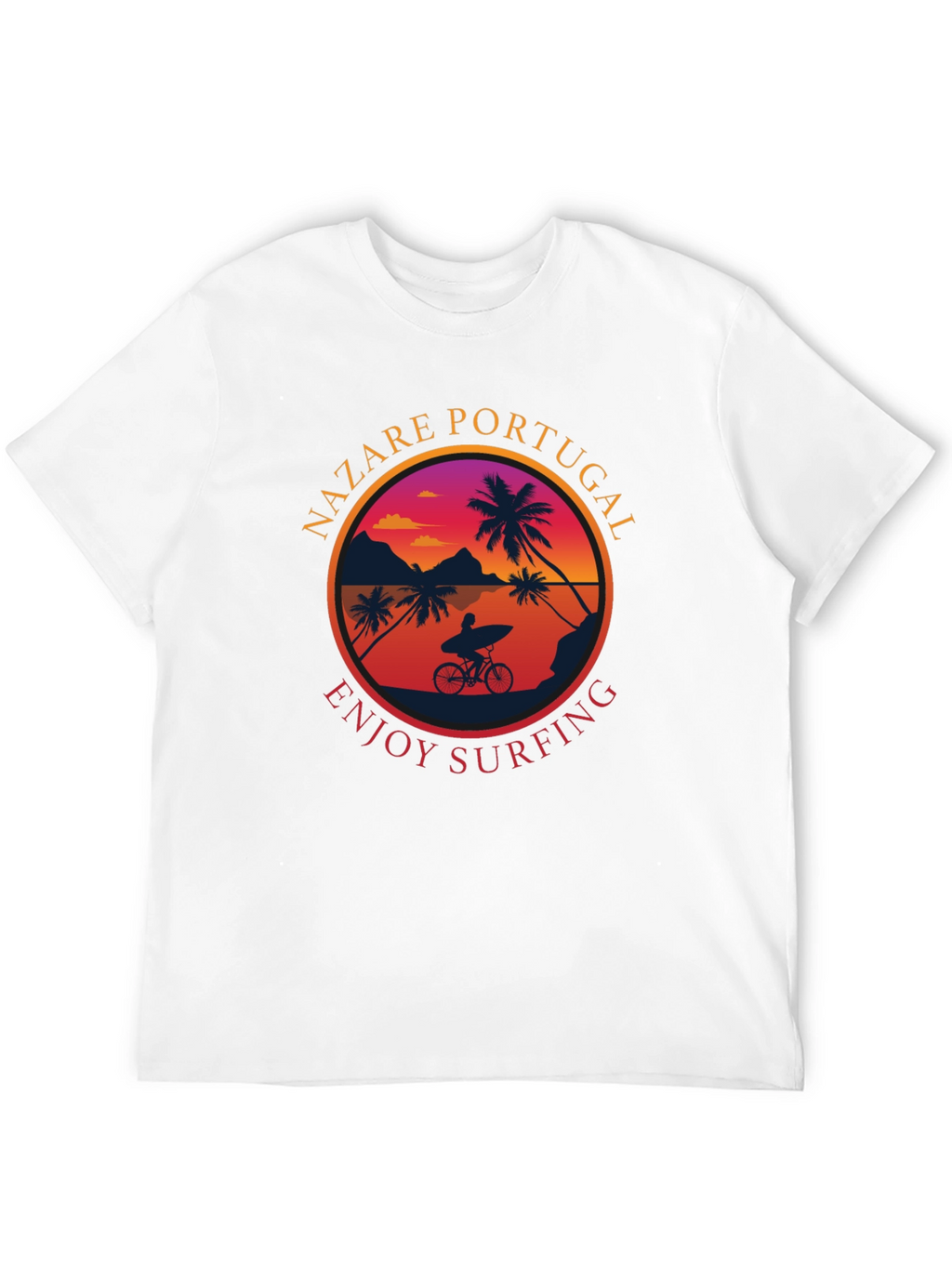Nazaré Portugal Surfing T-Shirt
