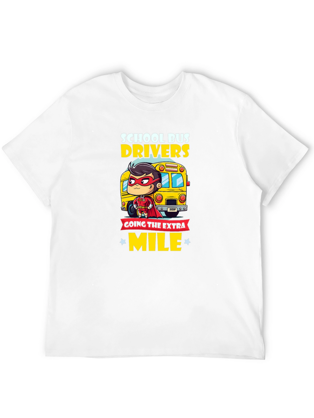 School Bus Driver Hero T-Shirt