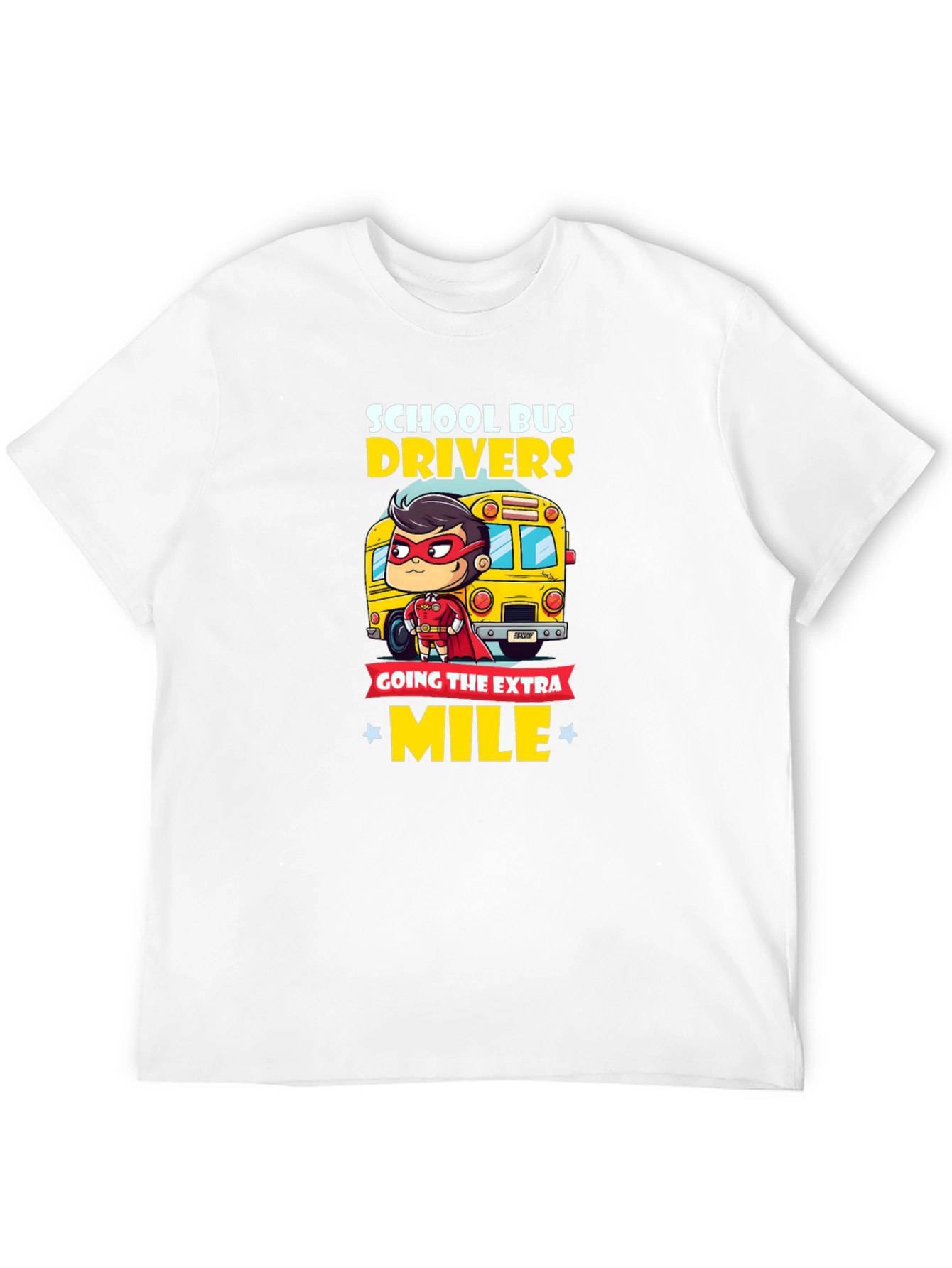 School Bus Driver Hero T-Shirt