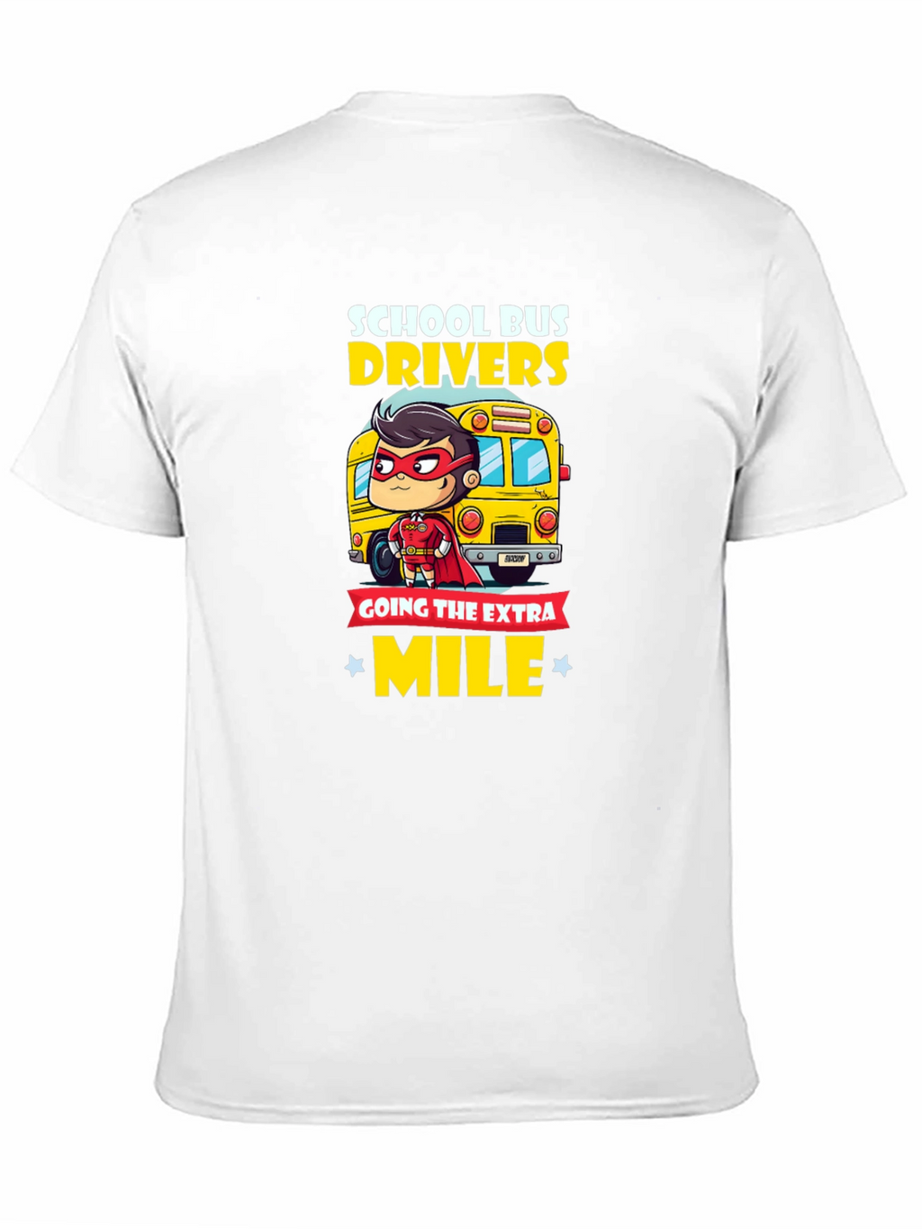 School Bus Driver Hero T-Shirt